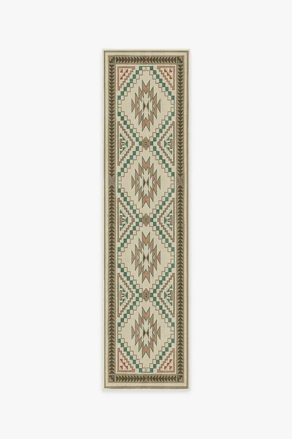 Machine Washable Runner Rug - Neutral