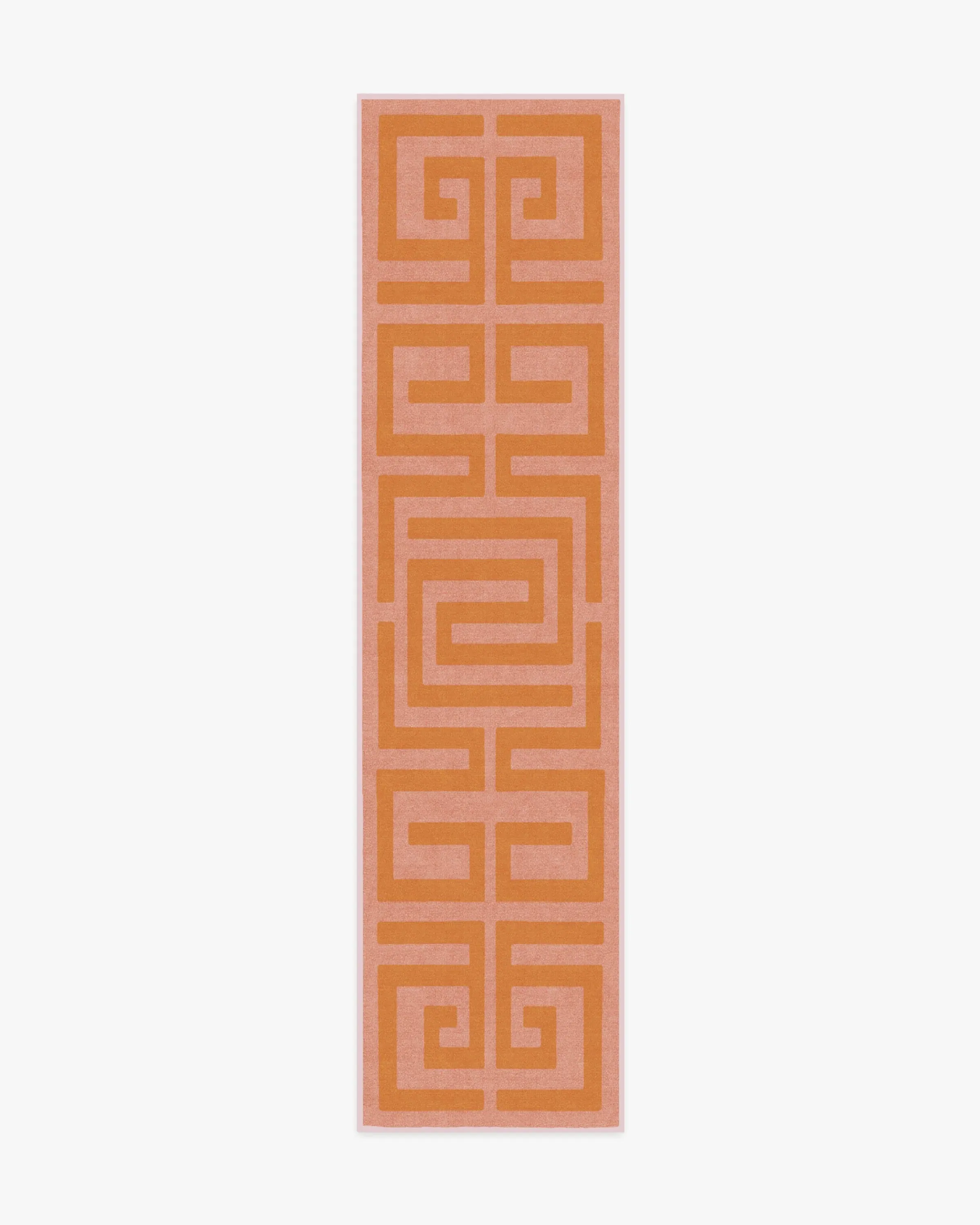 Maze Flatwoven Rug Machine Washable - Pink