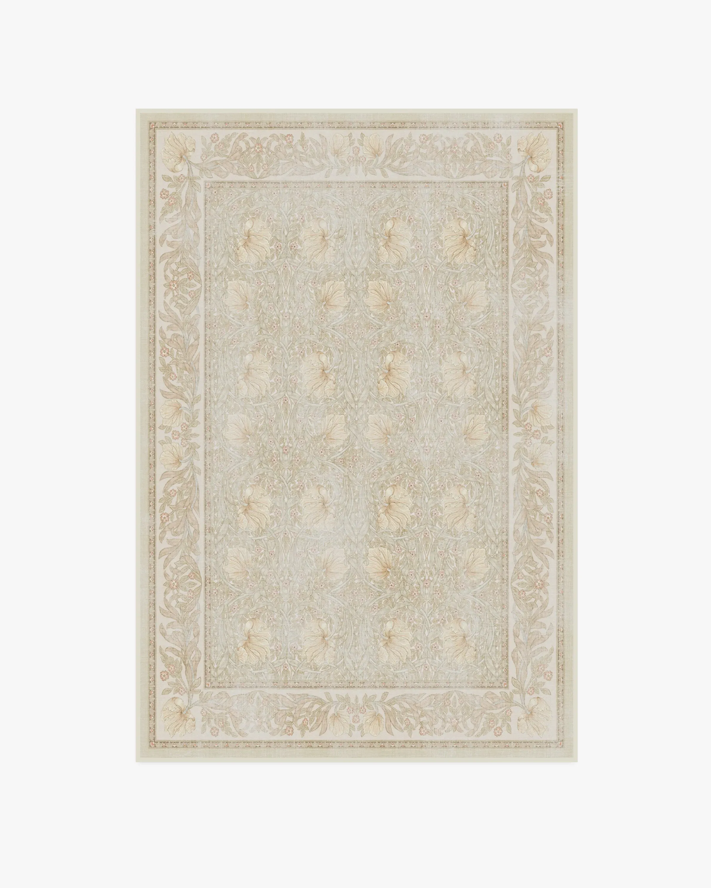 Medium Area Rug Machine Washable - Blush