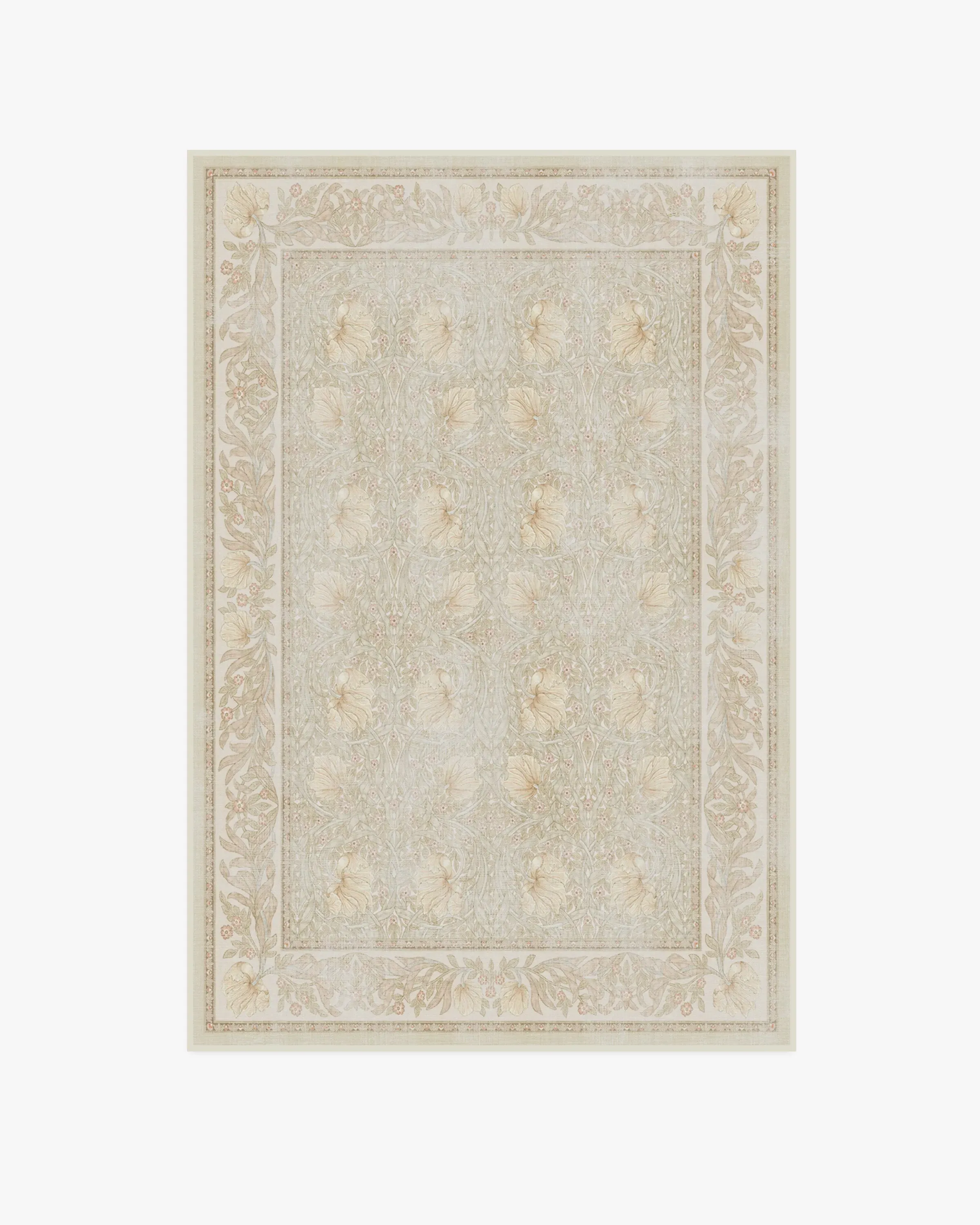 Medium Area Rug Machine Washable - Blush