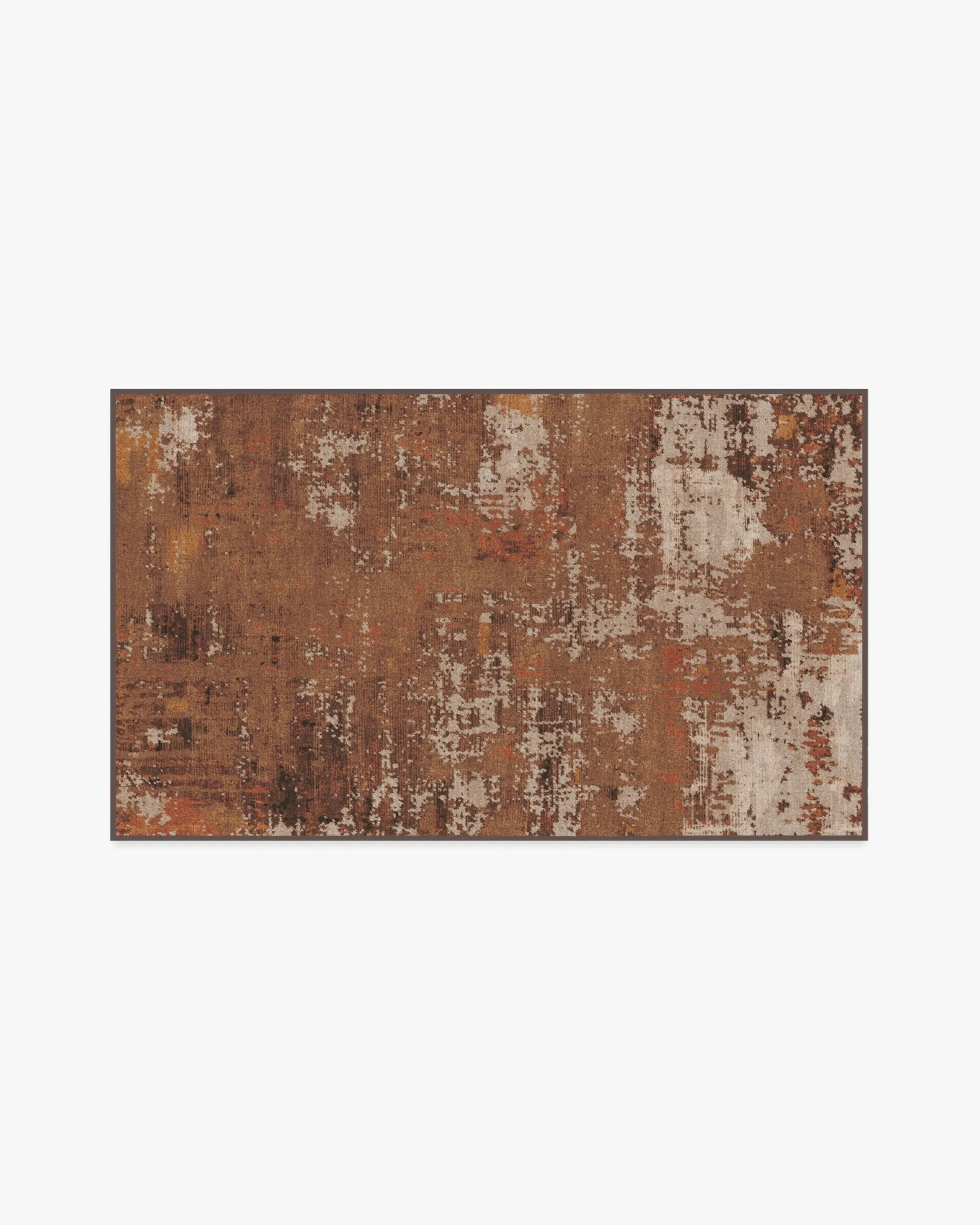 Medium Area Rug Machine Washable - Copper