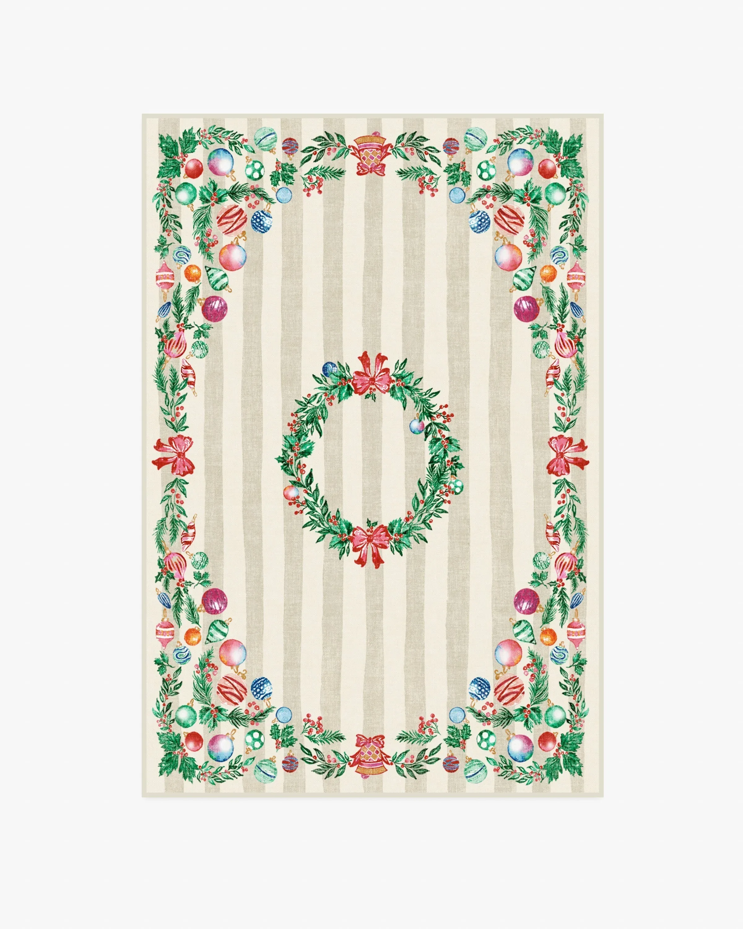 Medium Area Rug Machine Washable - Cream