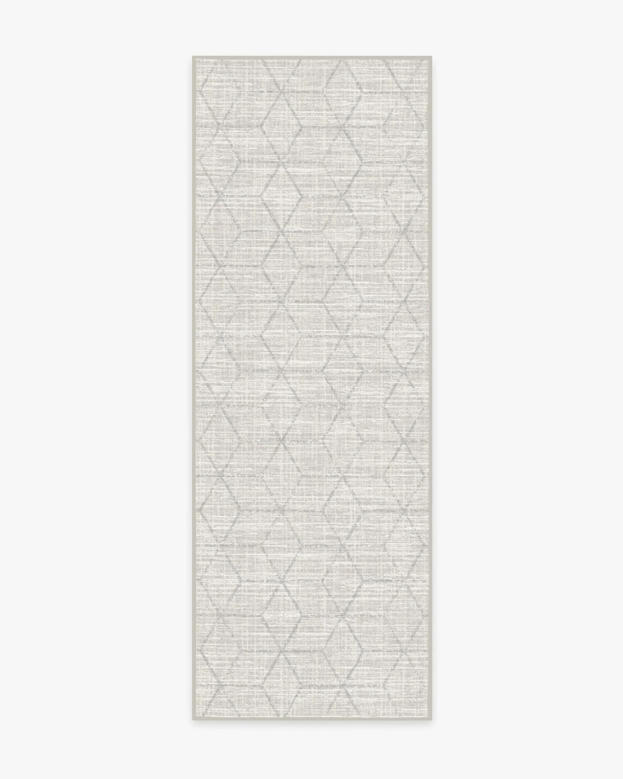 Medium Area Rug Machine Washable - Cream, Chenille