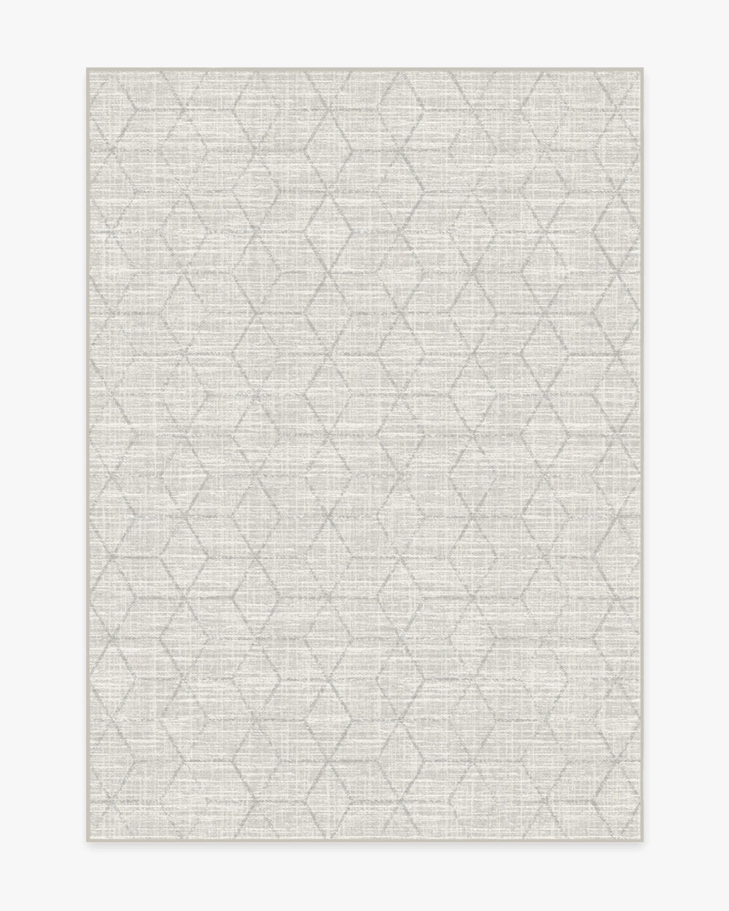 Medium Area Rug Machine Washable - Cream, Chenille