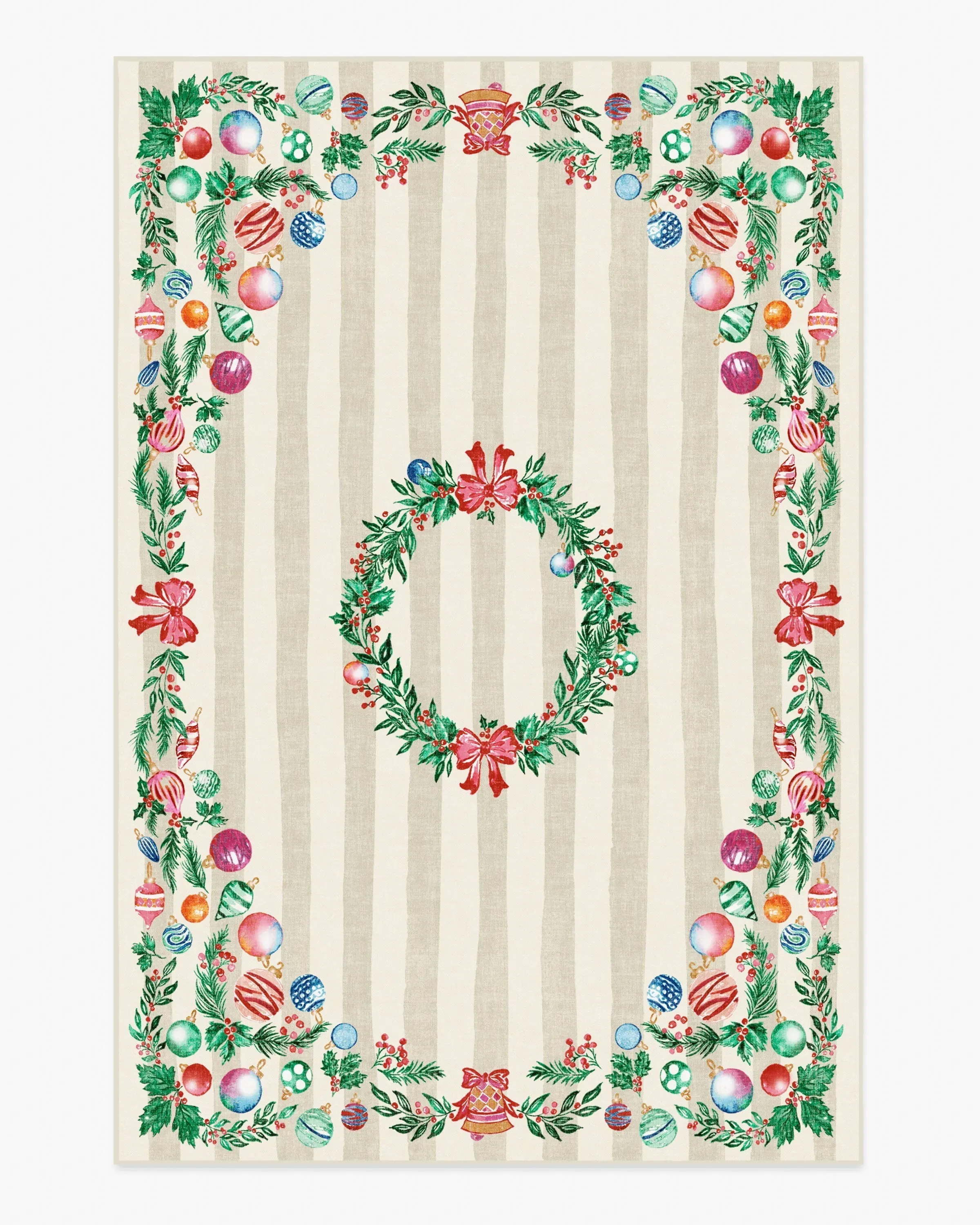 Medium Area Rug Machine Washable - Cream