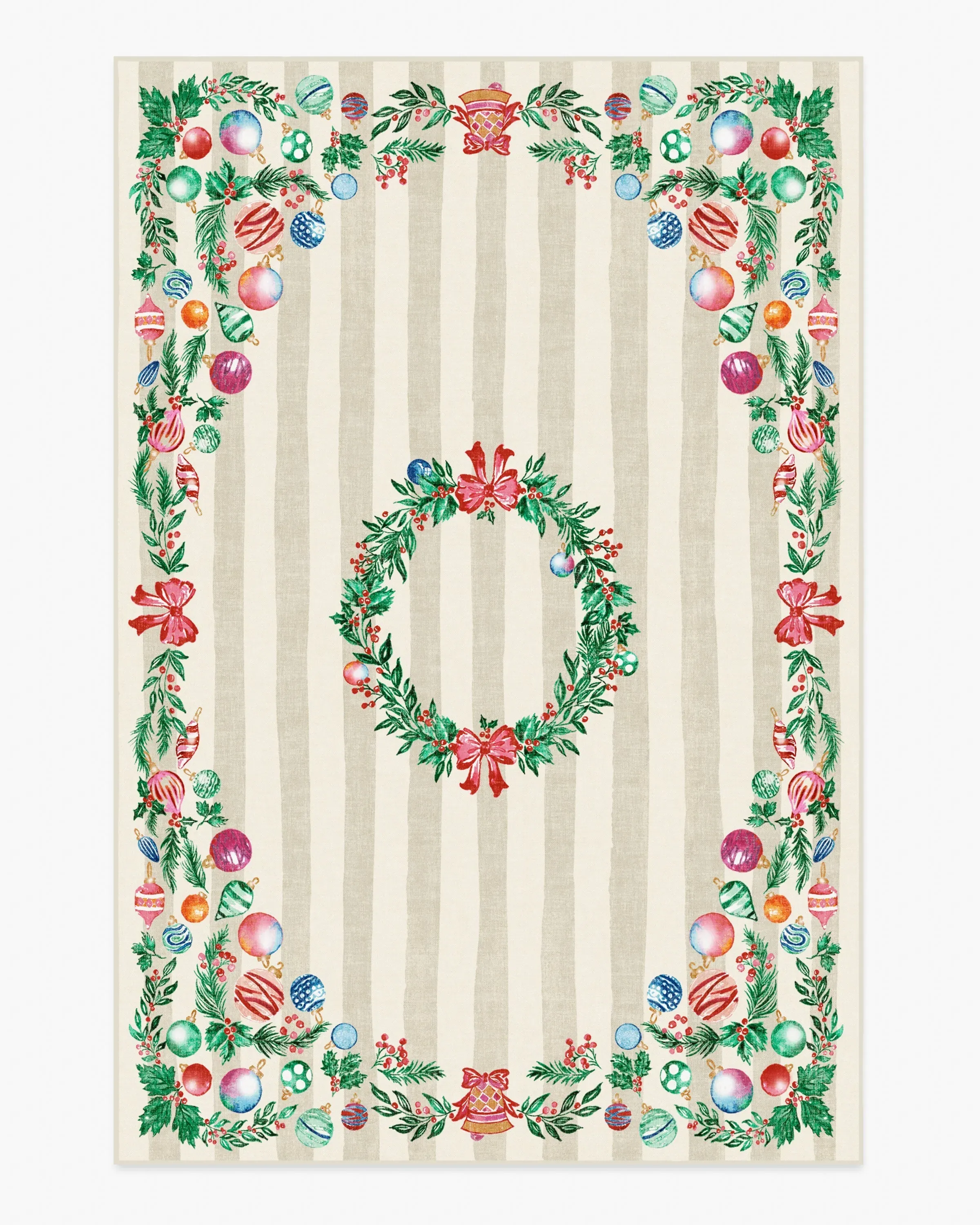 Medium Area Rug Machine Washable - Cream