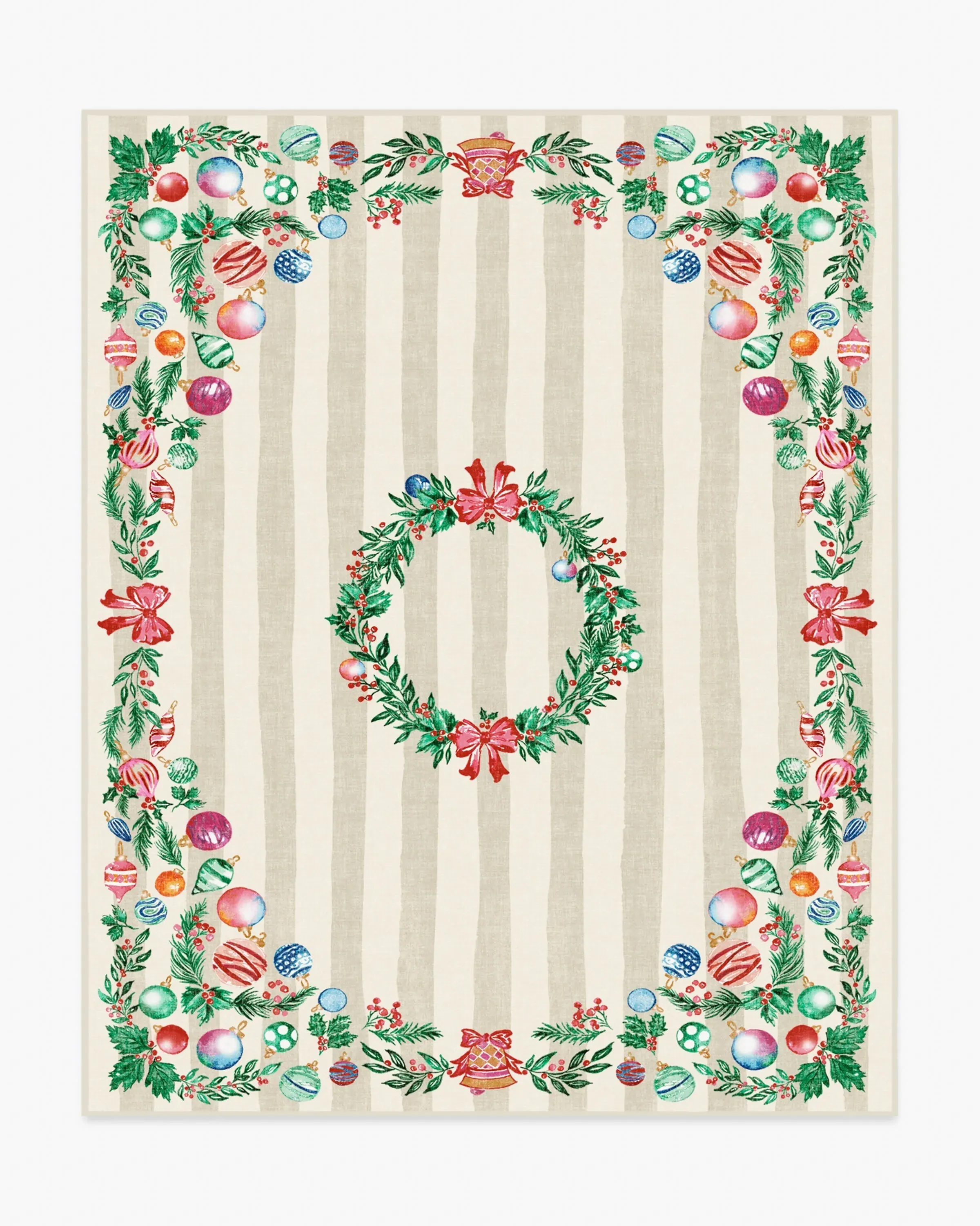 Medium Area Rug Machine Washable - Cream