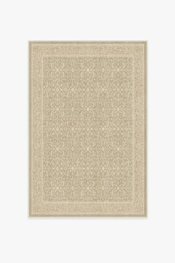 Medium Area Rug Machine Washable - Ecru, Chenille