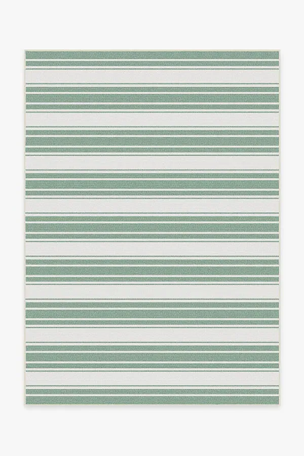 Medium Area Rug Machine Washable - Green