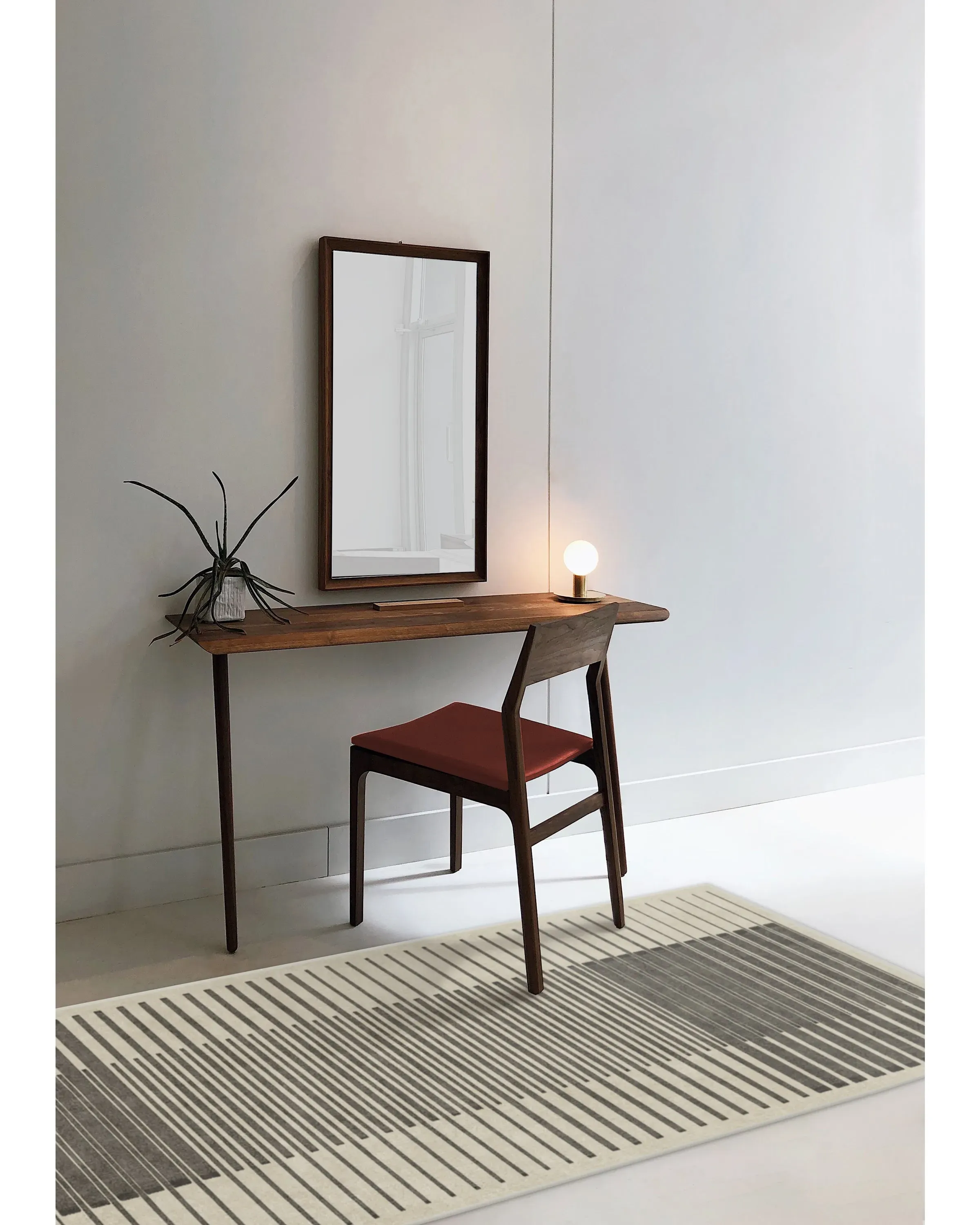 Medium Area Rug Machine Washable - Grey