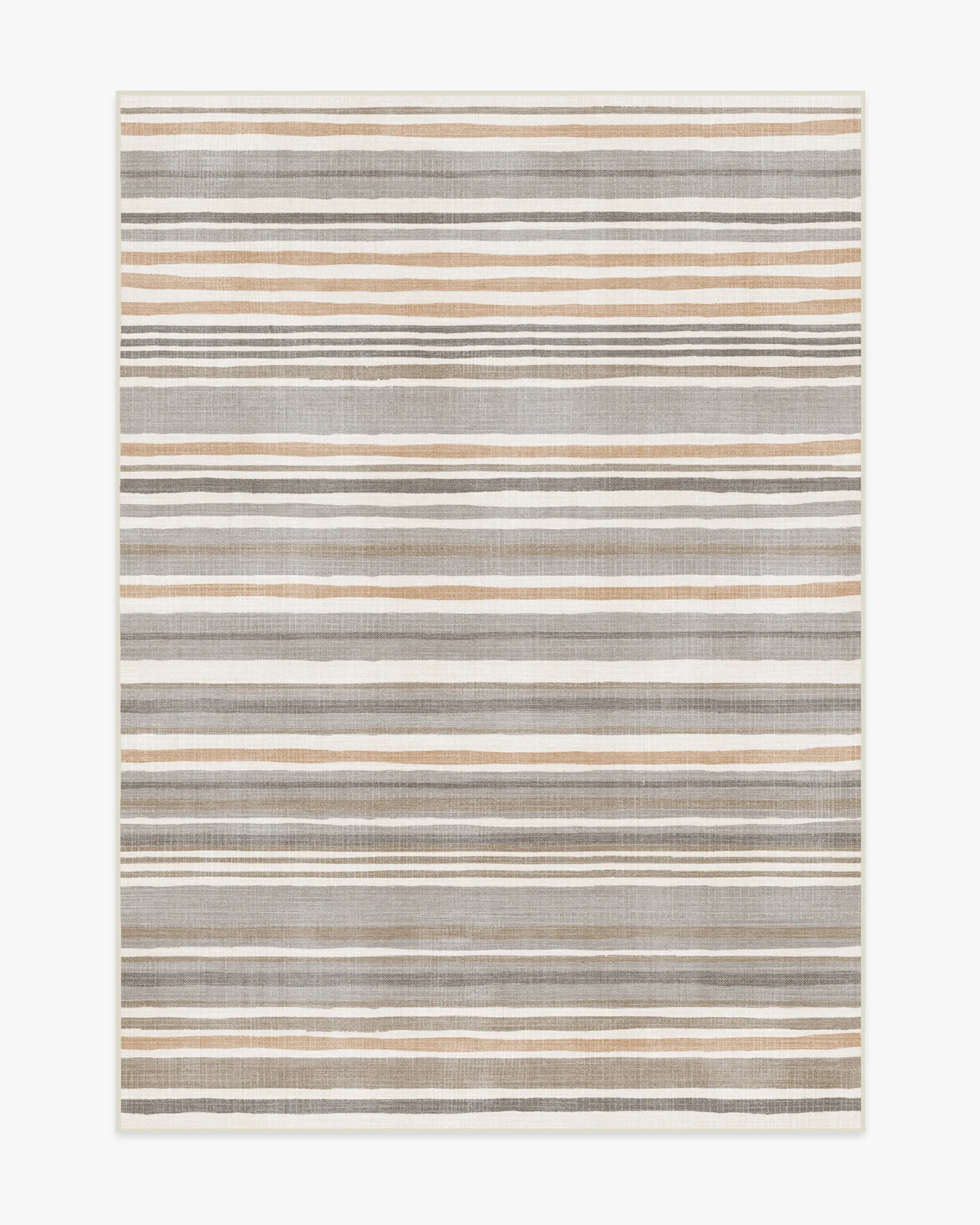 Medium Area Rug Machine Washable - Grey, Flatwoven