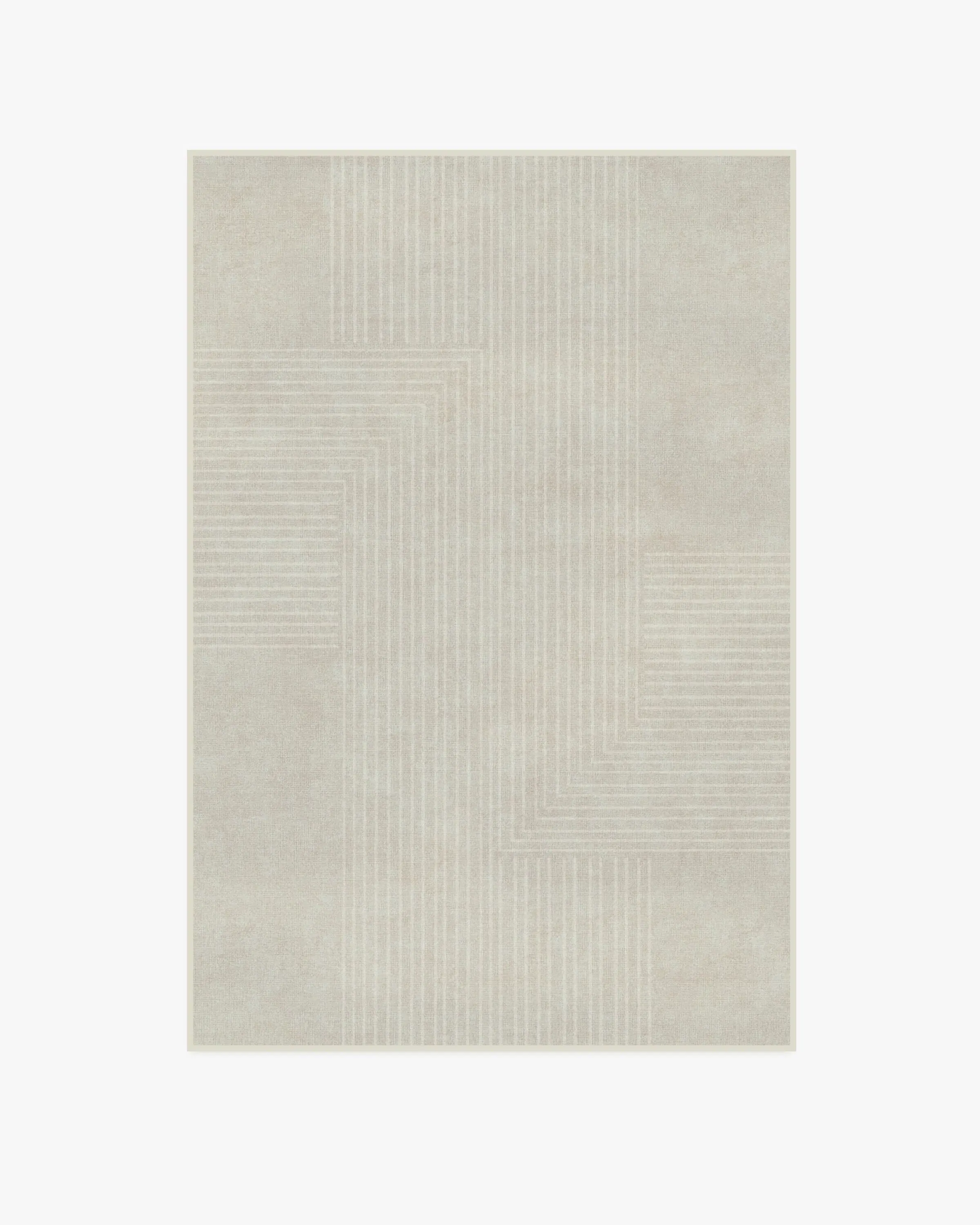 Medium Area Rug Machine Washable - Ivory