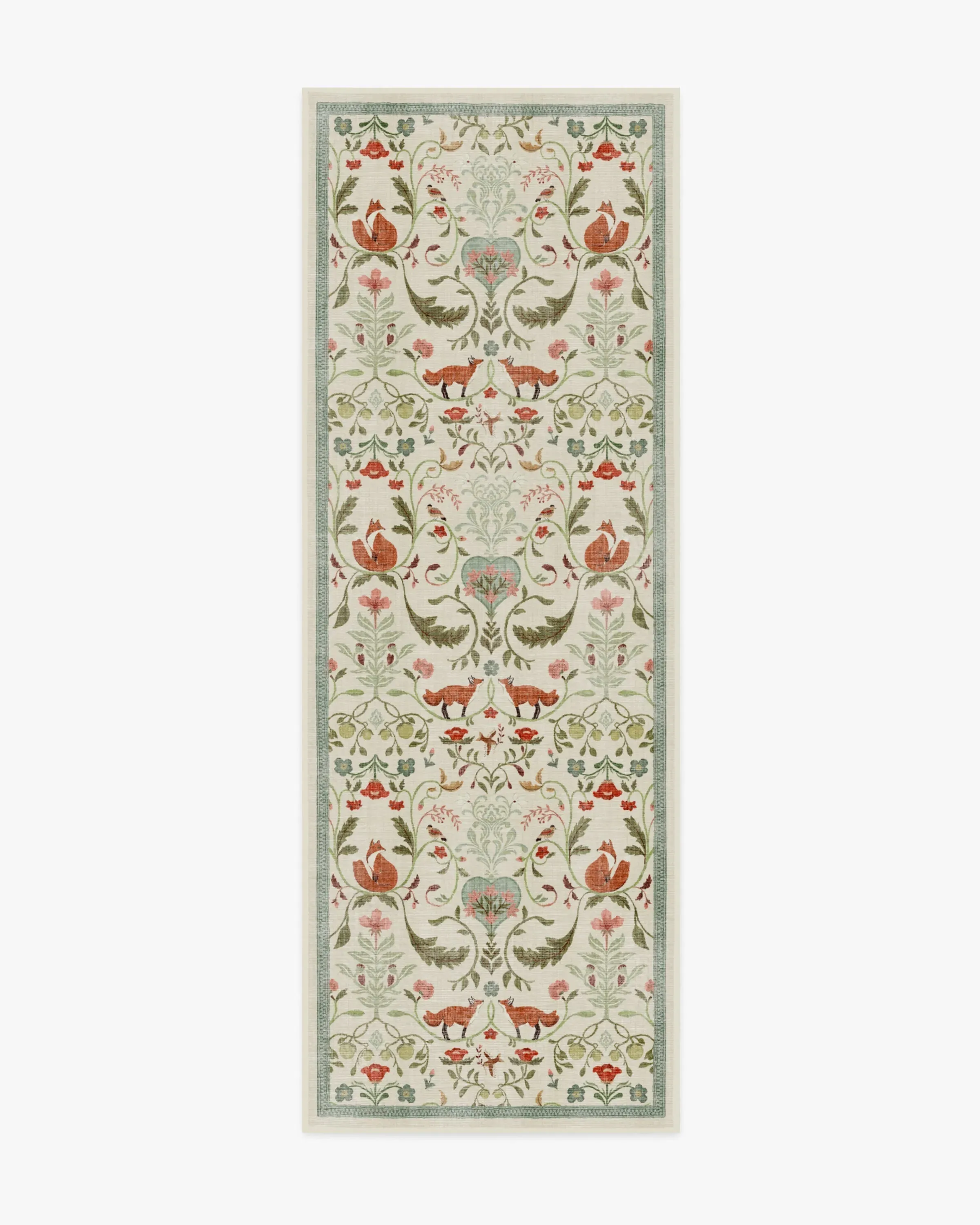 Medium Area Rug Machine Washable - Ivory