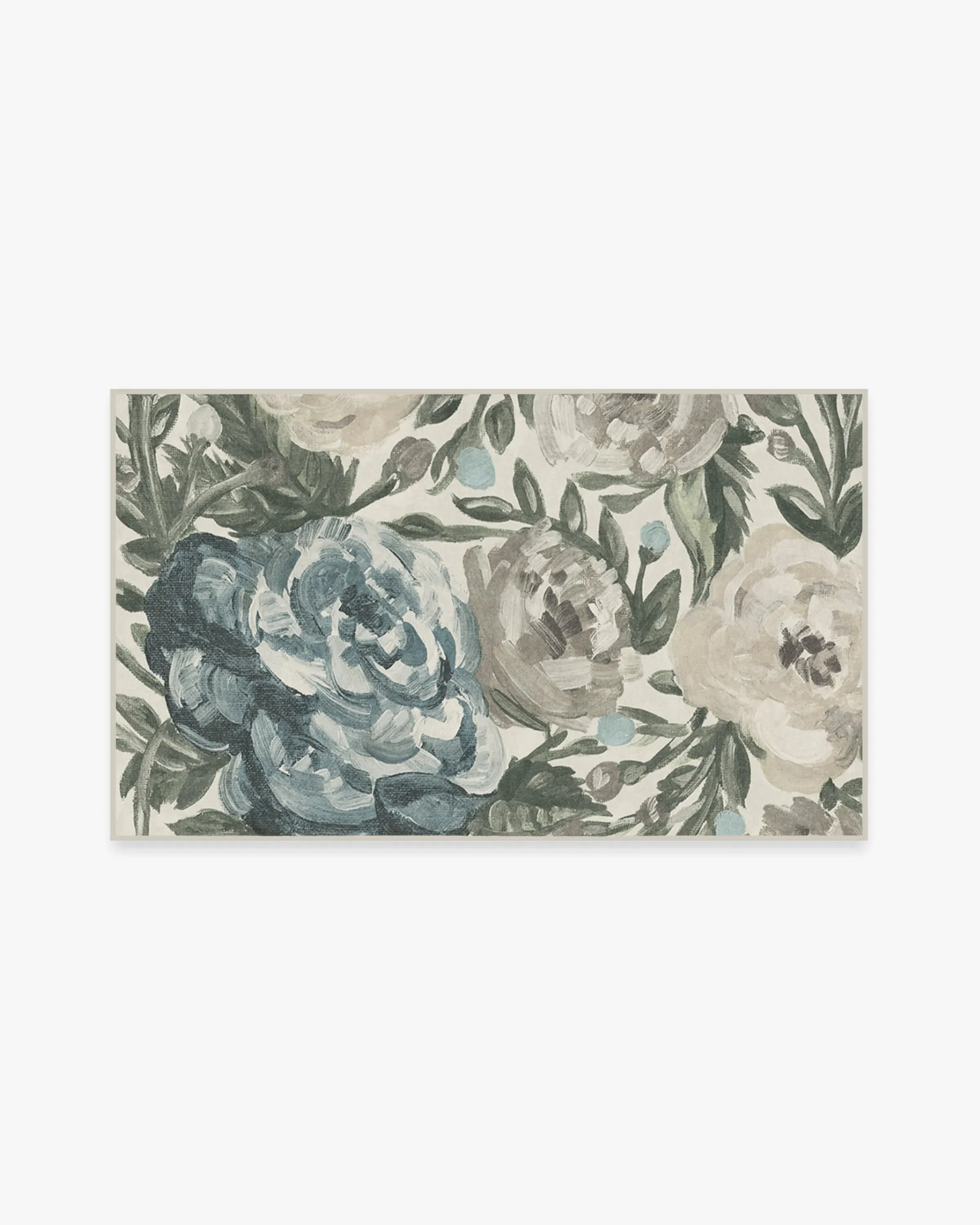 Medium Area Rug Machine Washable - Jade