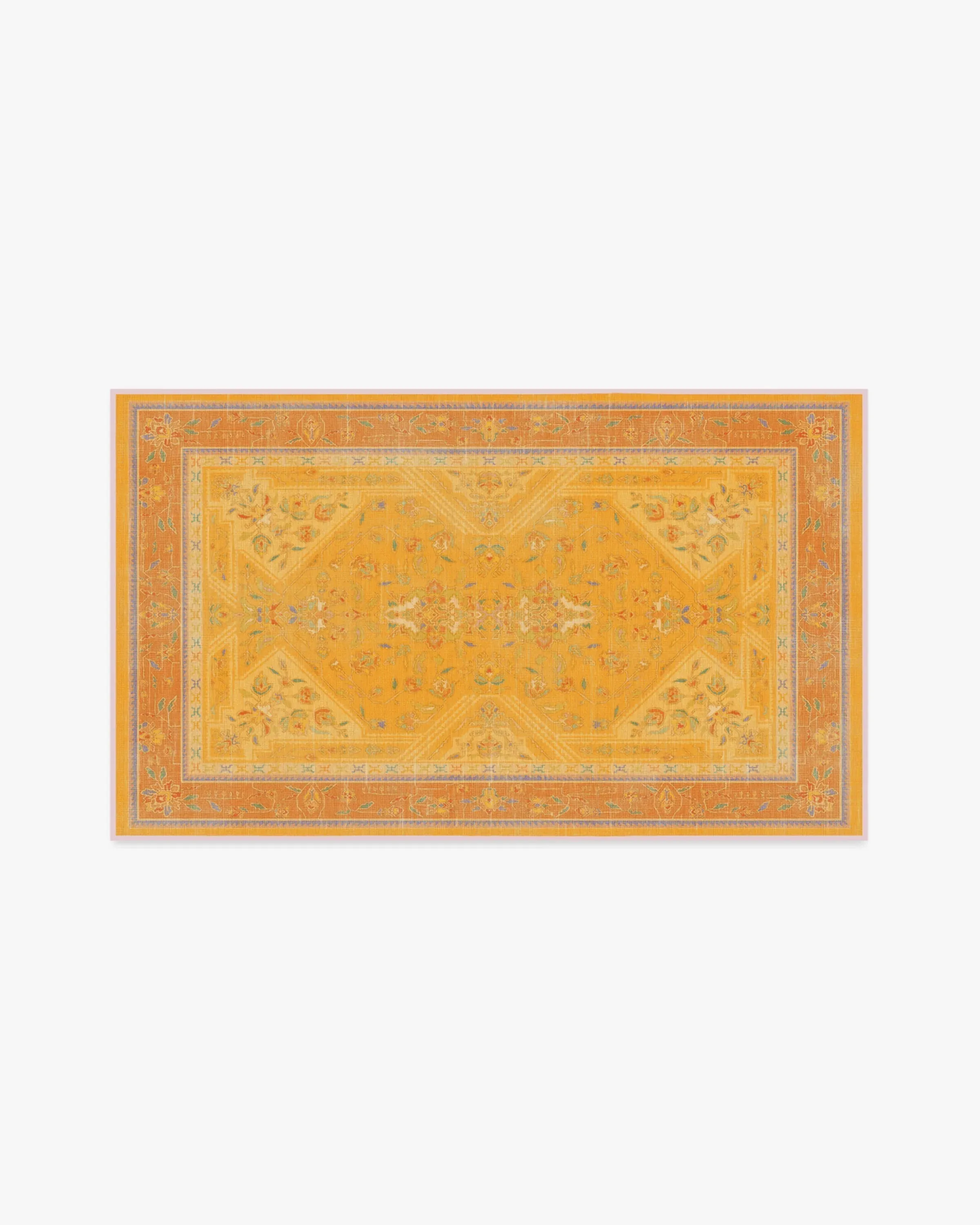 Medium Area Rug Machine Washable - Mango