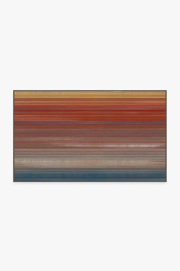Medium Area Rug Machine Washable - Multicolour