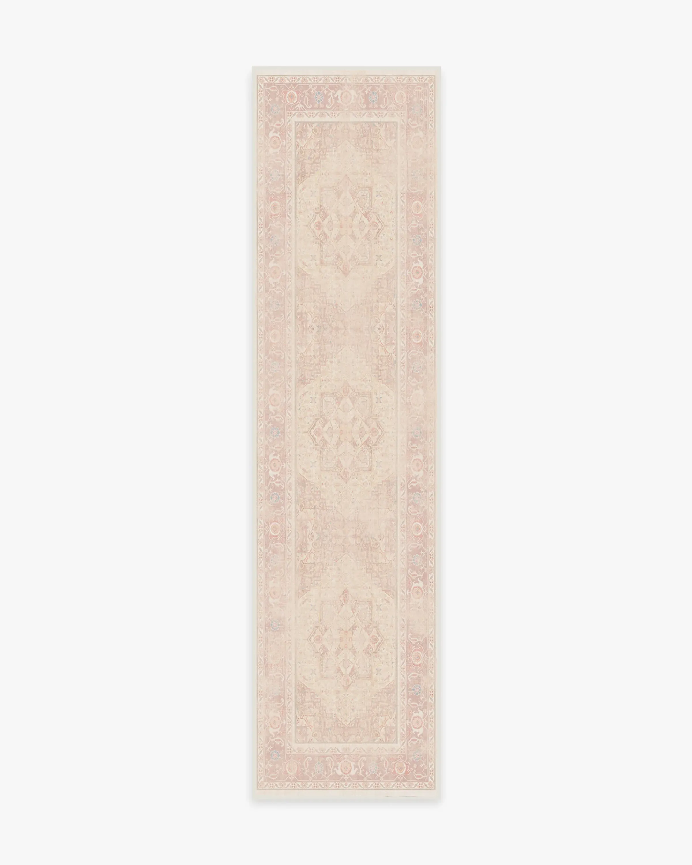 Medium Area Rug Machine Washable - Pink, Chenille