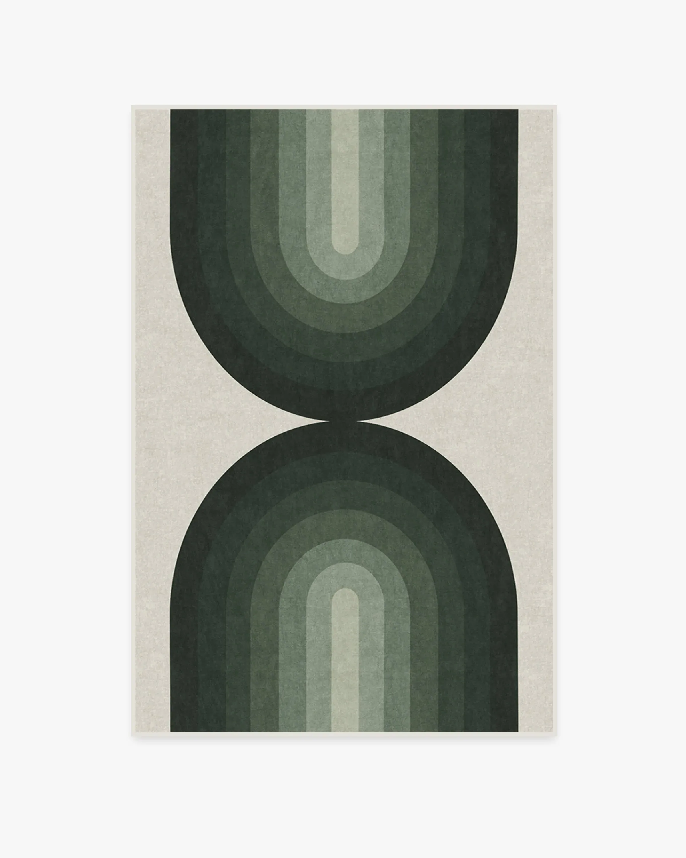 Medium Area Rug Machine Washable - Sage