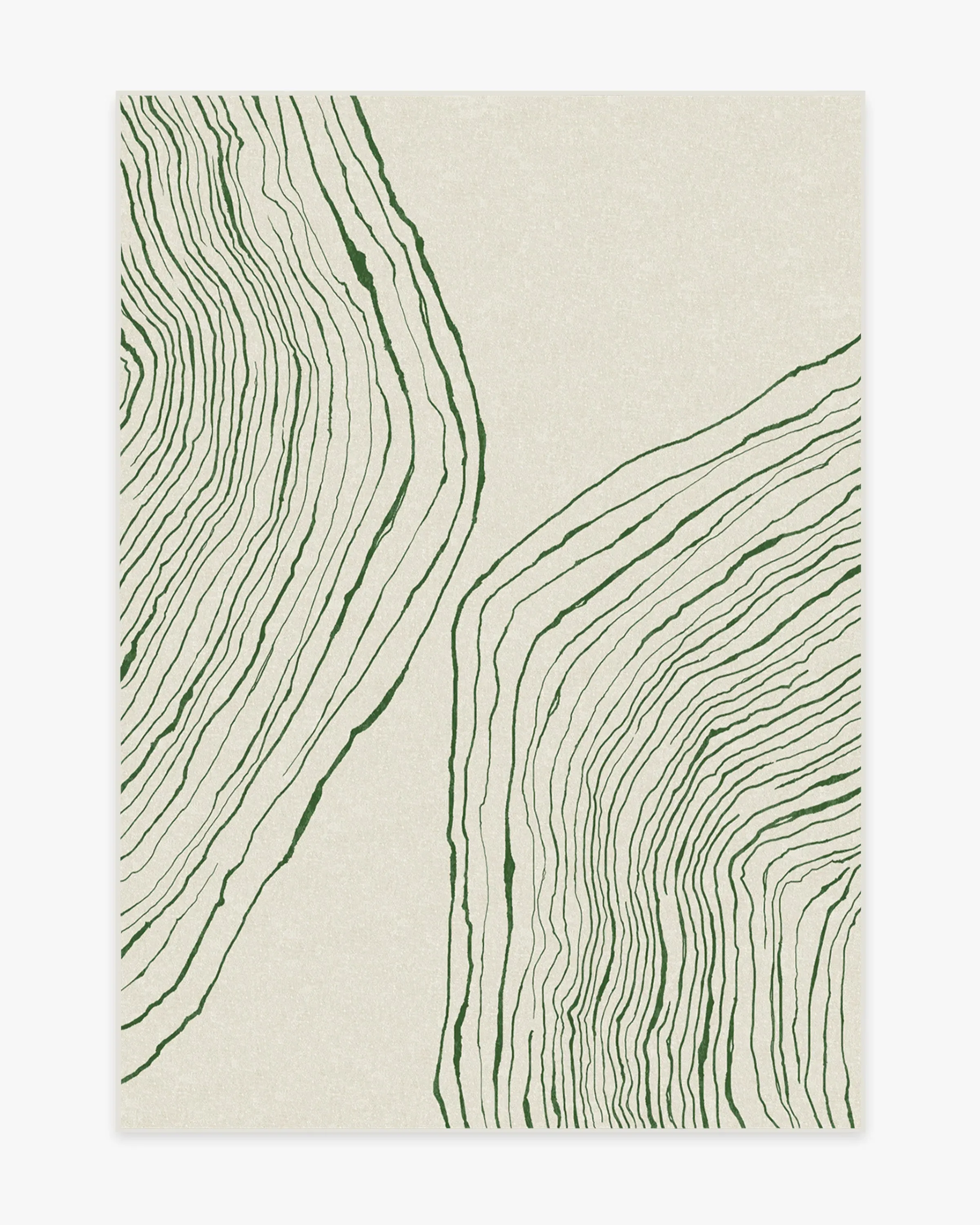 Medium Area Rug Machine Washable - Sage, Chenille