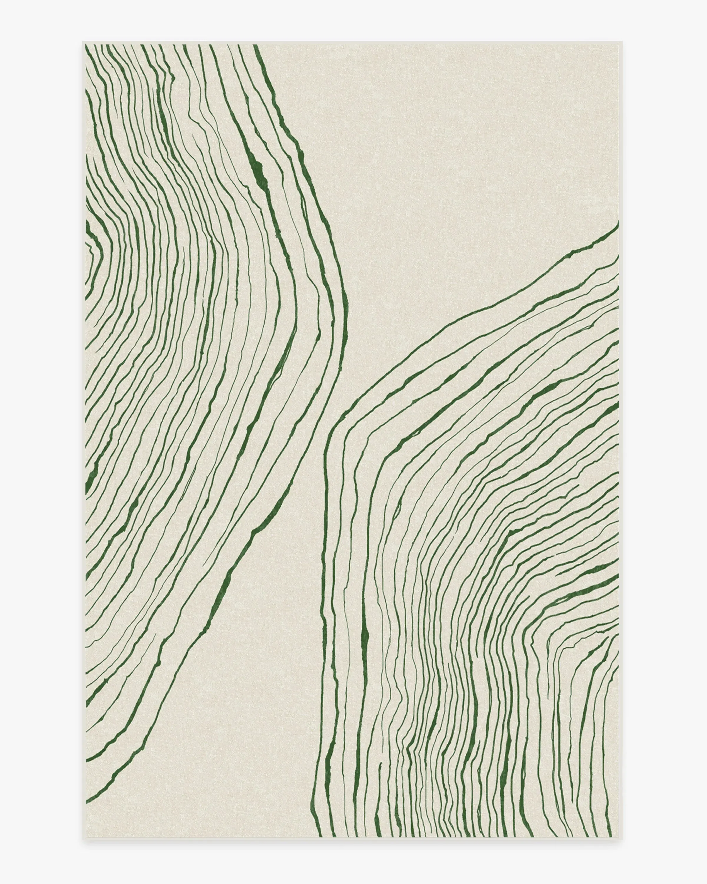 Medium Area Rug Machine Washable - Sage, Chenille