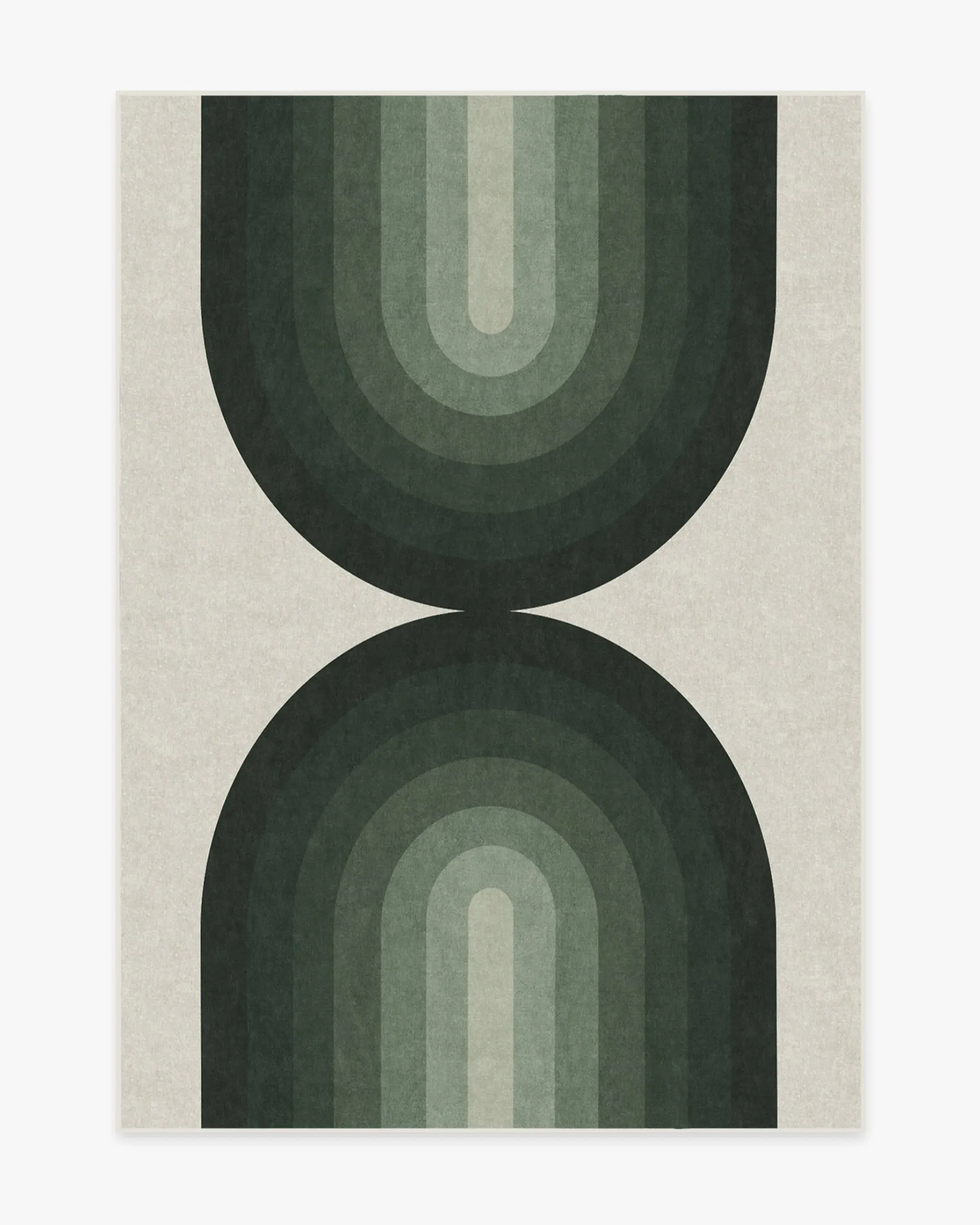 Medium Area Rug Machine Washable - Sage