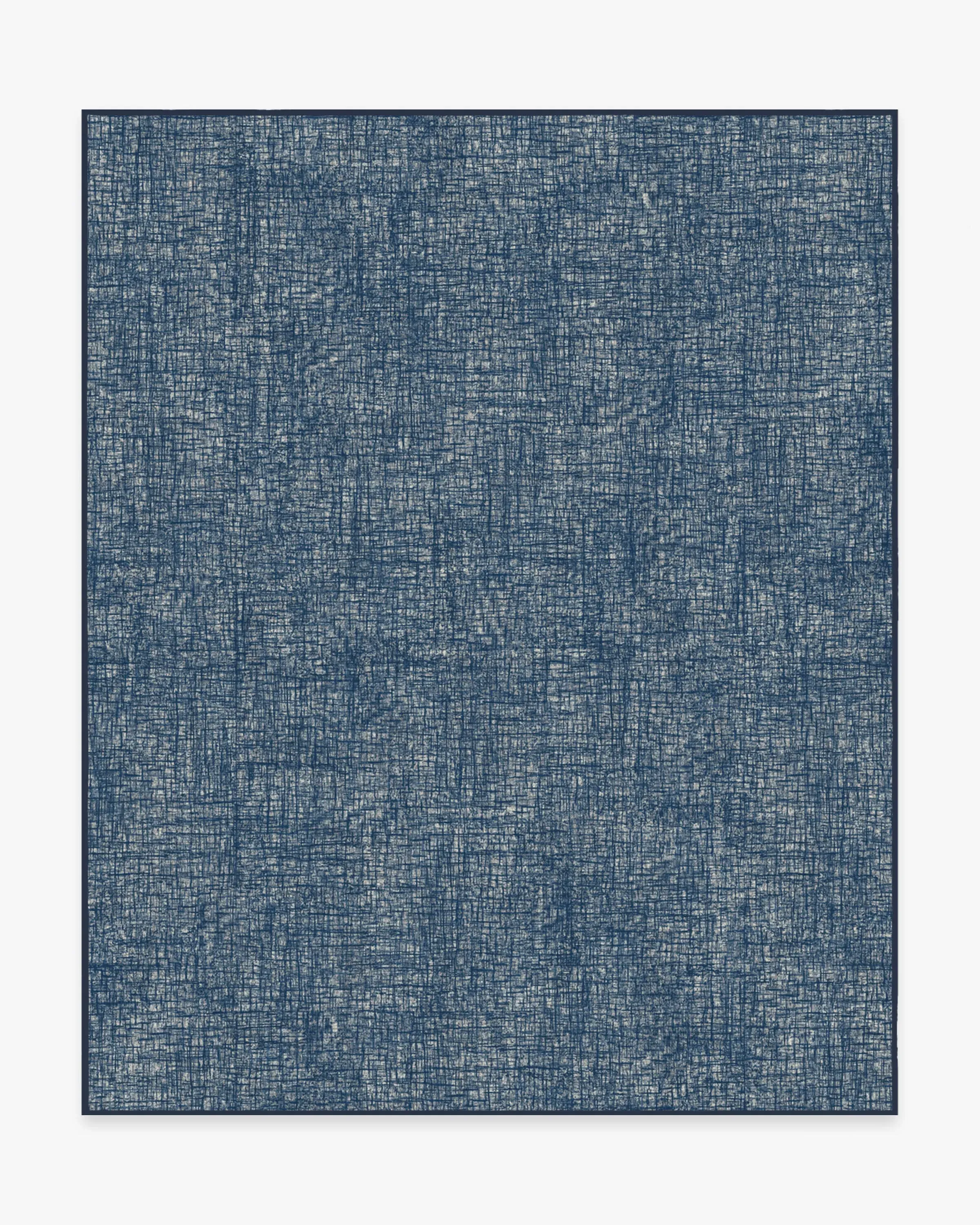 Medium Area Rug Machine Washable - Sapphire