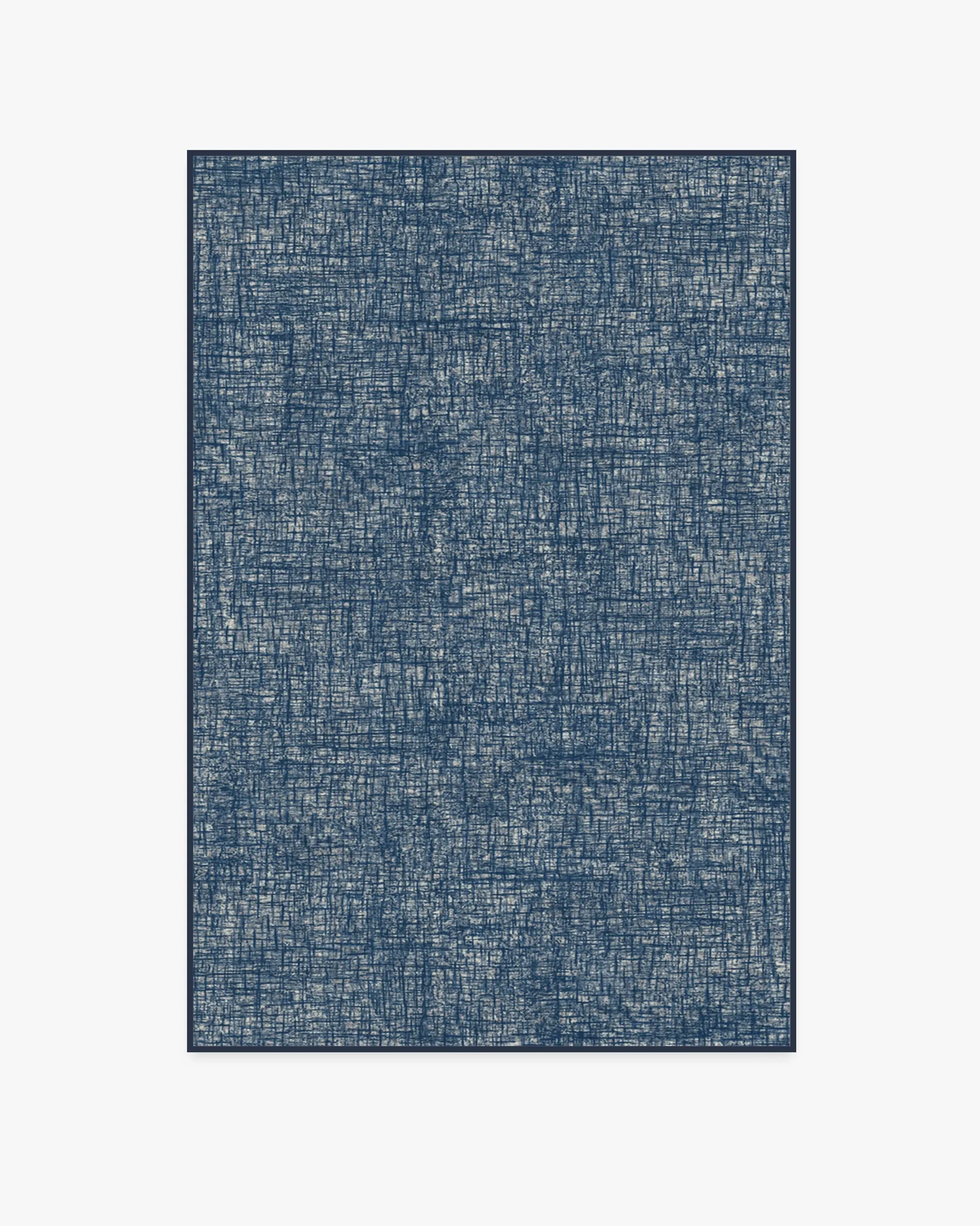 Medium Area Rug Machine Washable - Sapphire