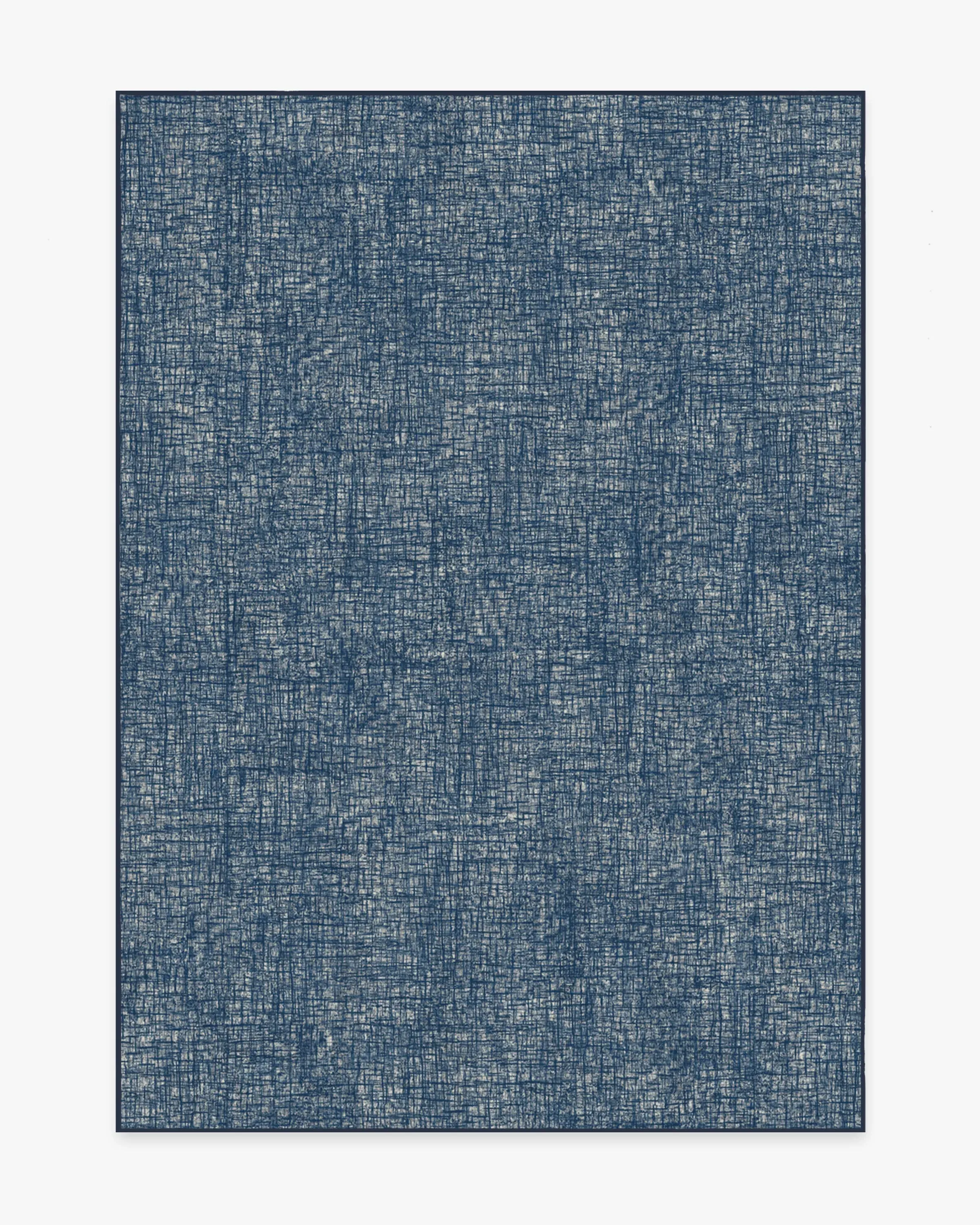 Medium Area Rug Machine Washable - Sapphire