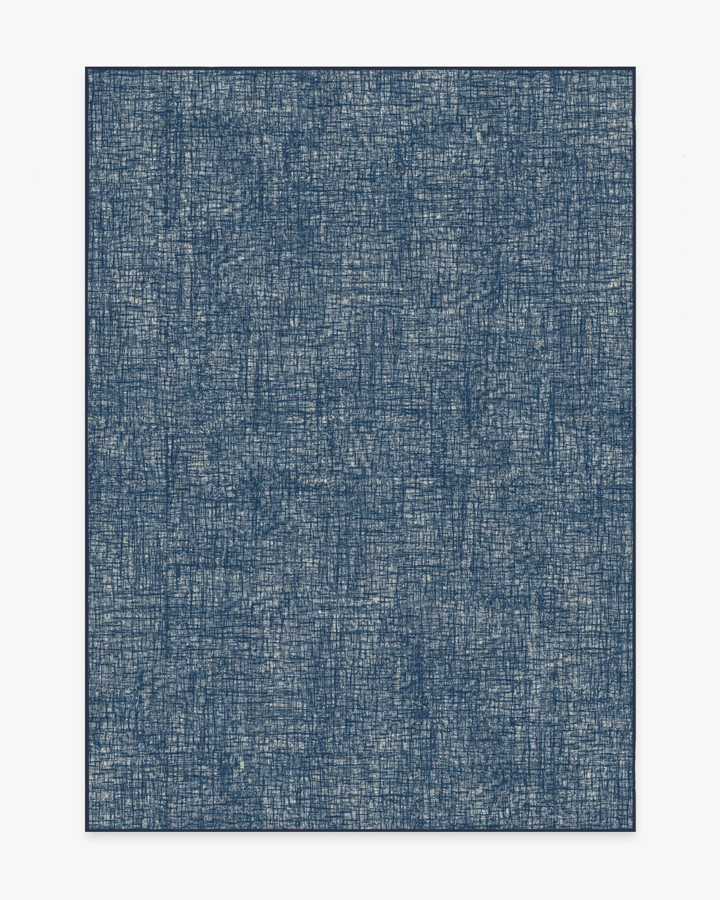 Medium Area Rug Machine Washable - Sapphire