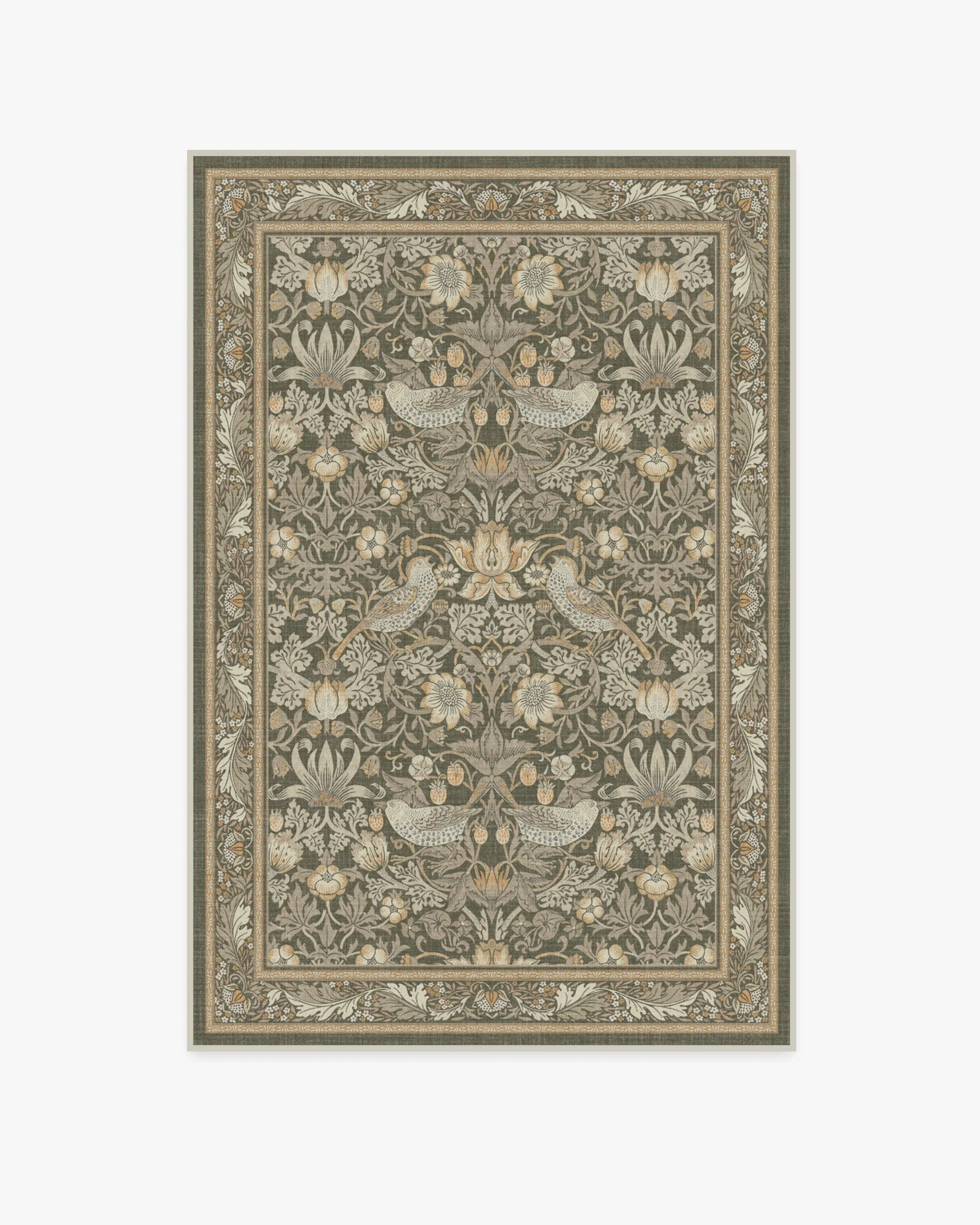 Medium Area Rug Machine Washable - Stone Gold
