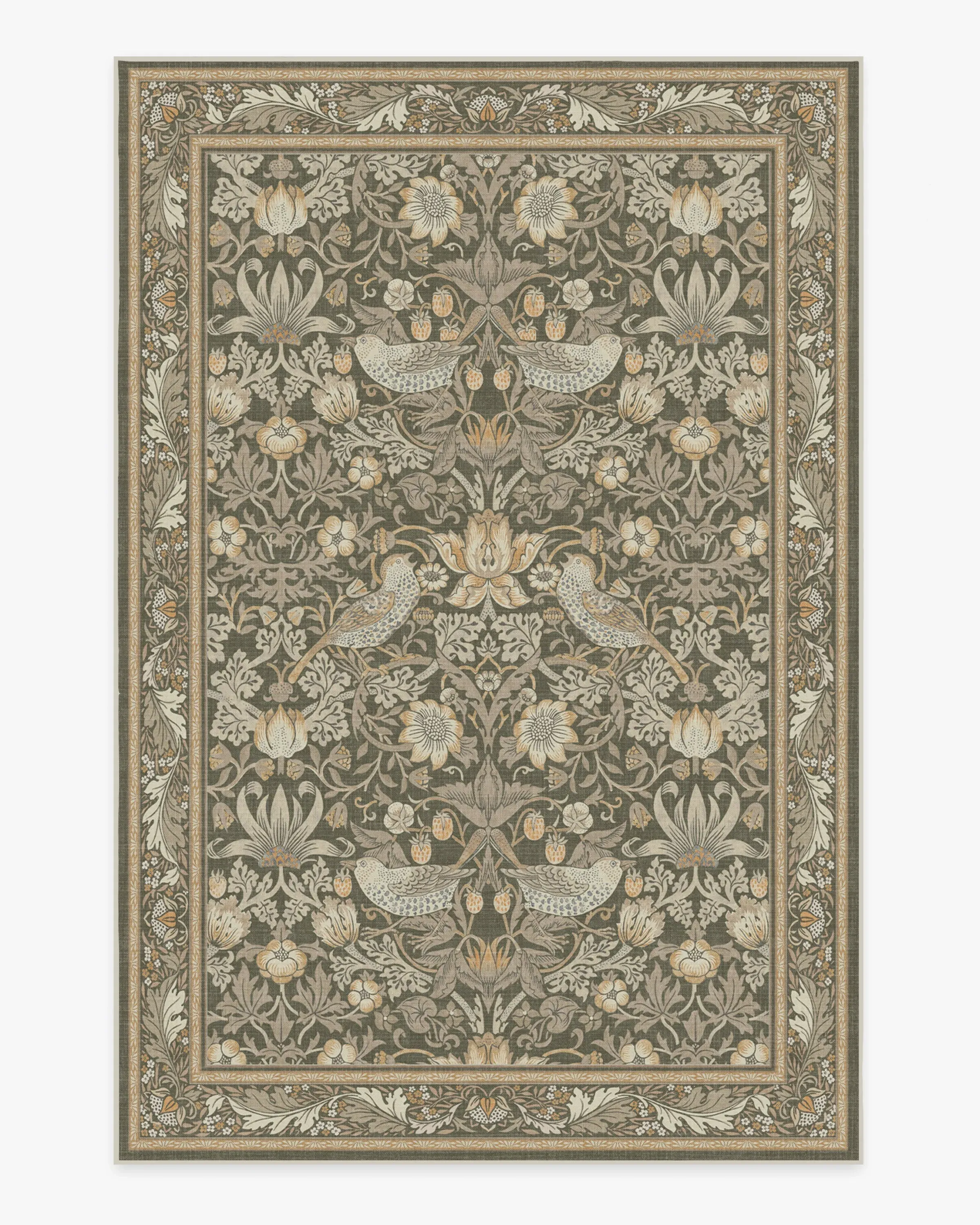 Medium Area Rug Machine Washable - Stone Gold