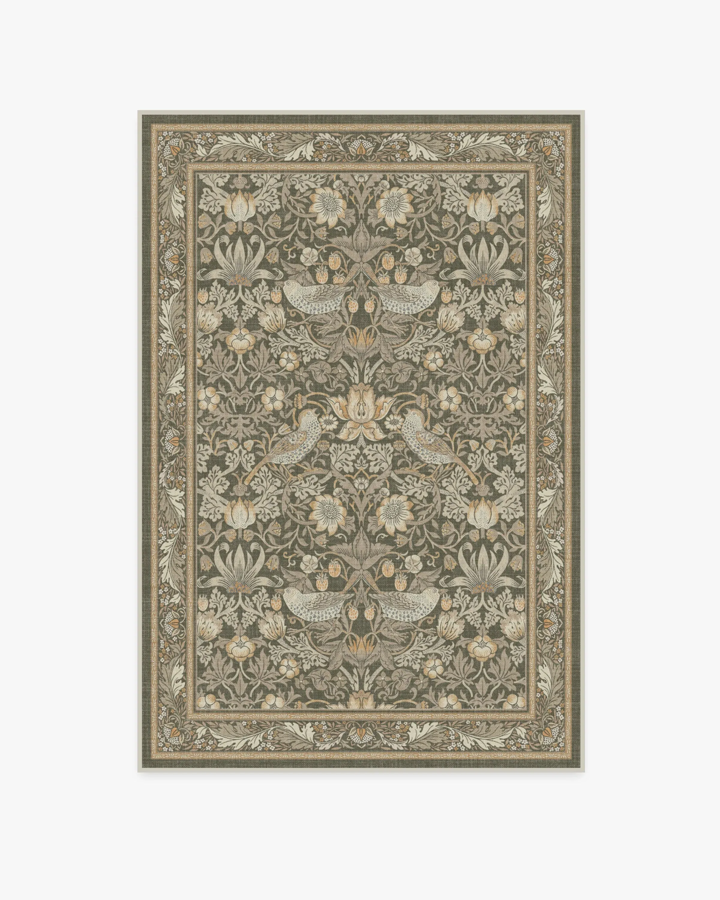 Medium Area Rug Machine Washable - Stone Gold