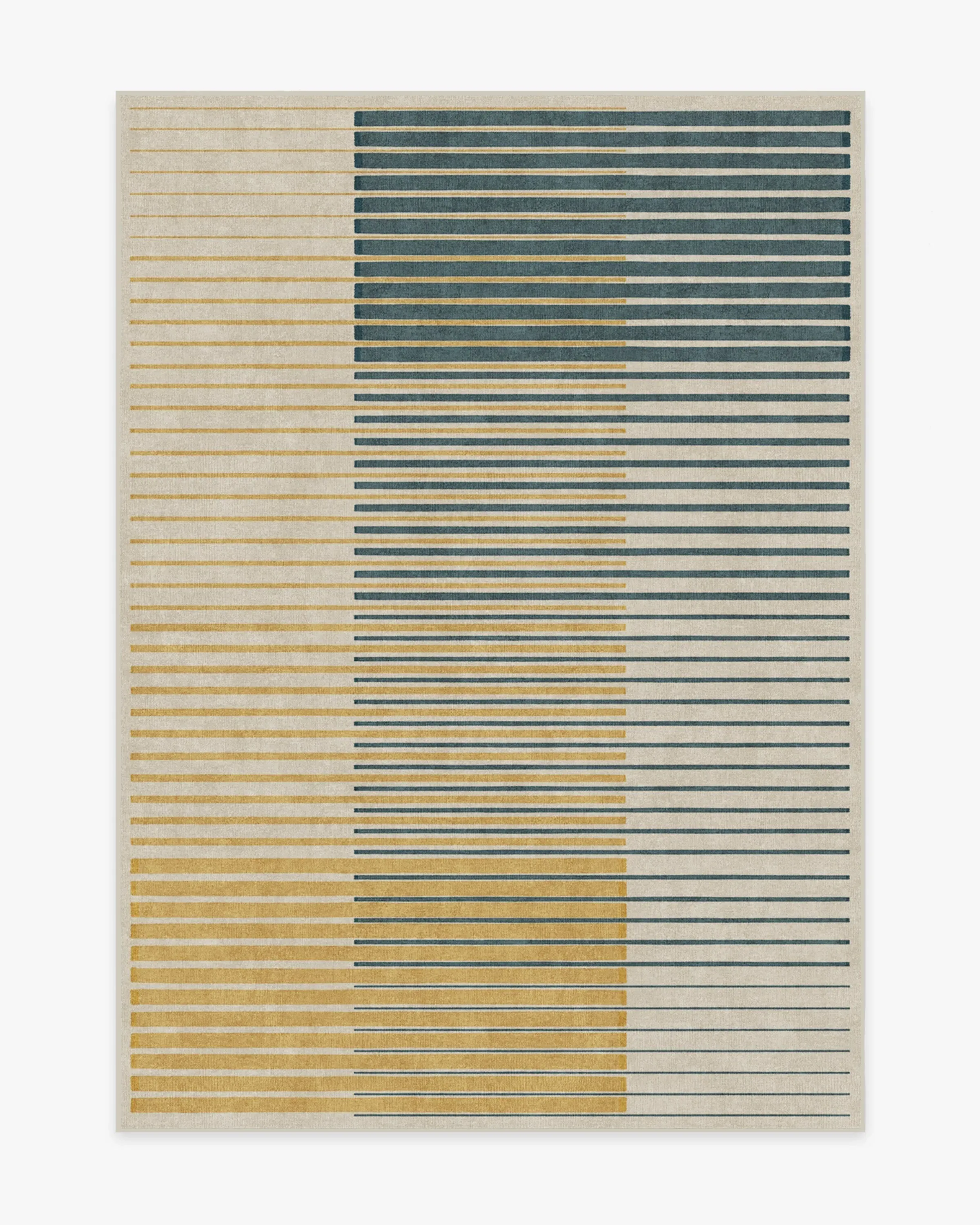 Medium Area Rug Machine Washable - Teal
