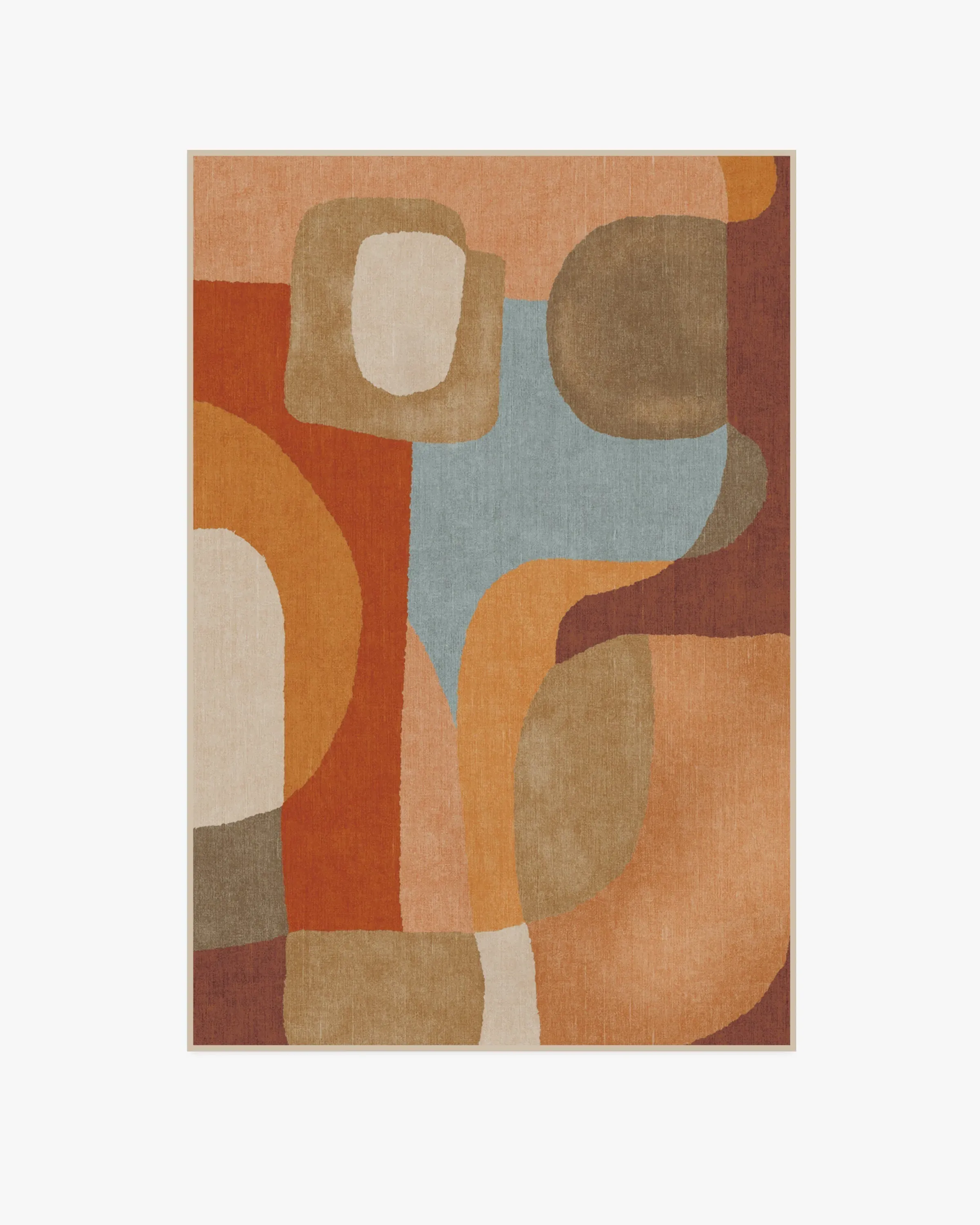 Medium Area Rug Machine Washable - Terra Sage