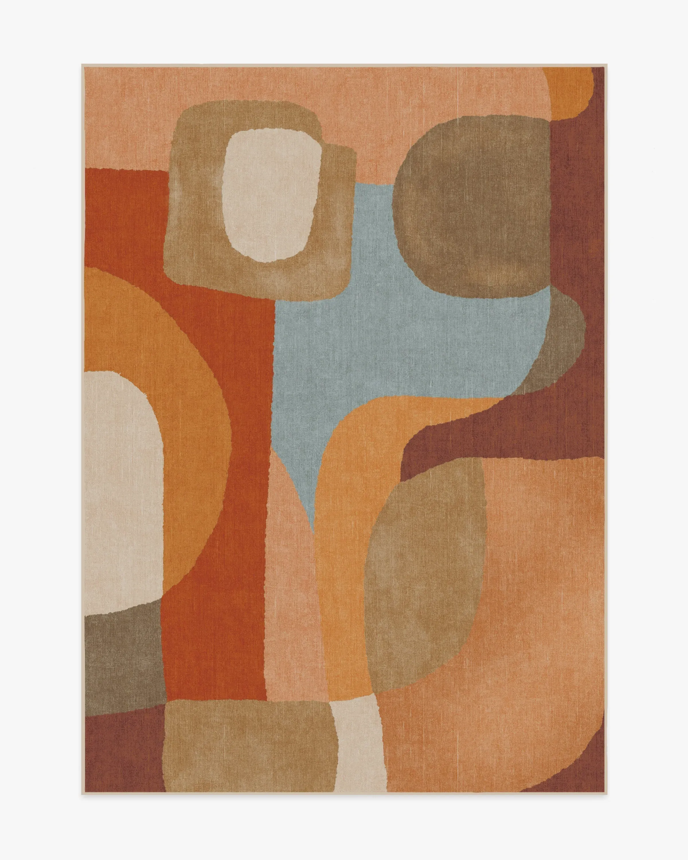 Medium Area Rug Machine Washable - Terra Sage