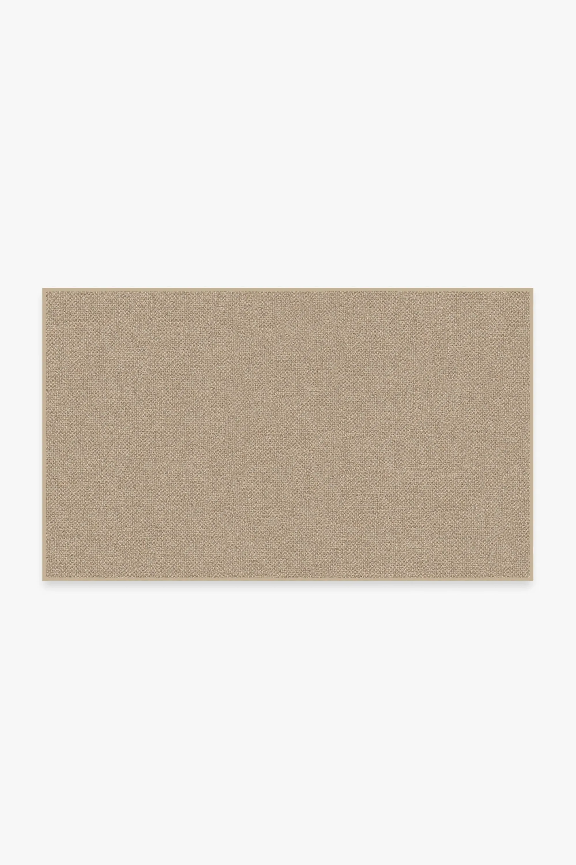 Medium Area Rug Machine Washable - Warm Sand image