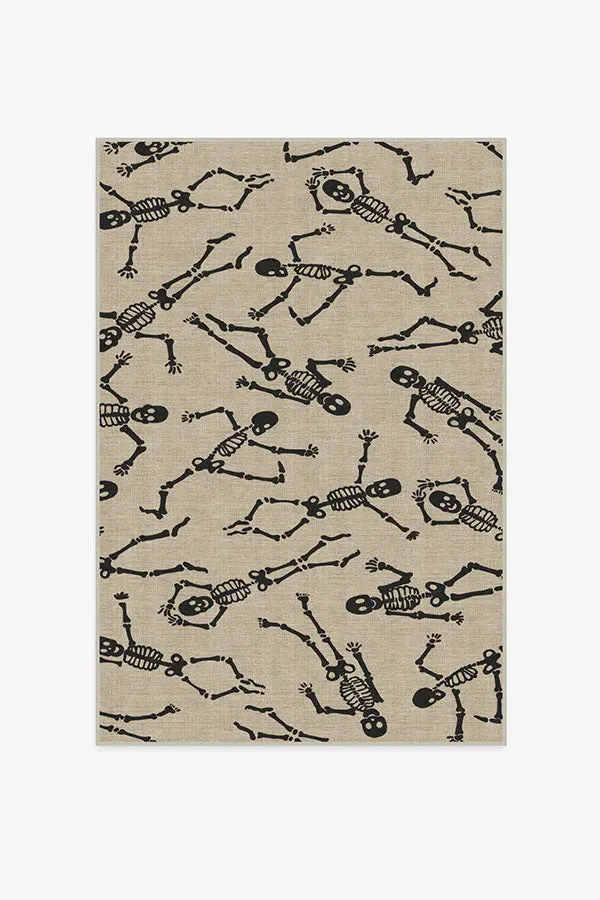 Medium Area Rug Machine Washable - White, Chenille