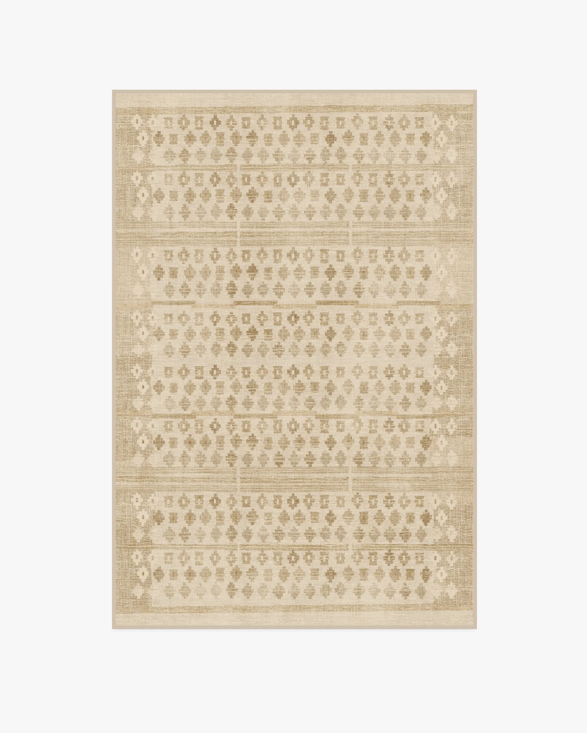 Medium Machine Washable Area Rug - Natural