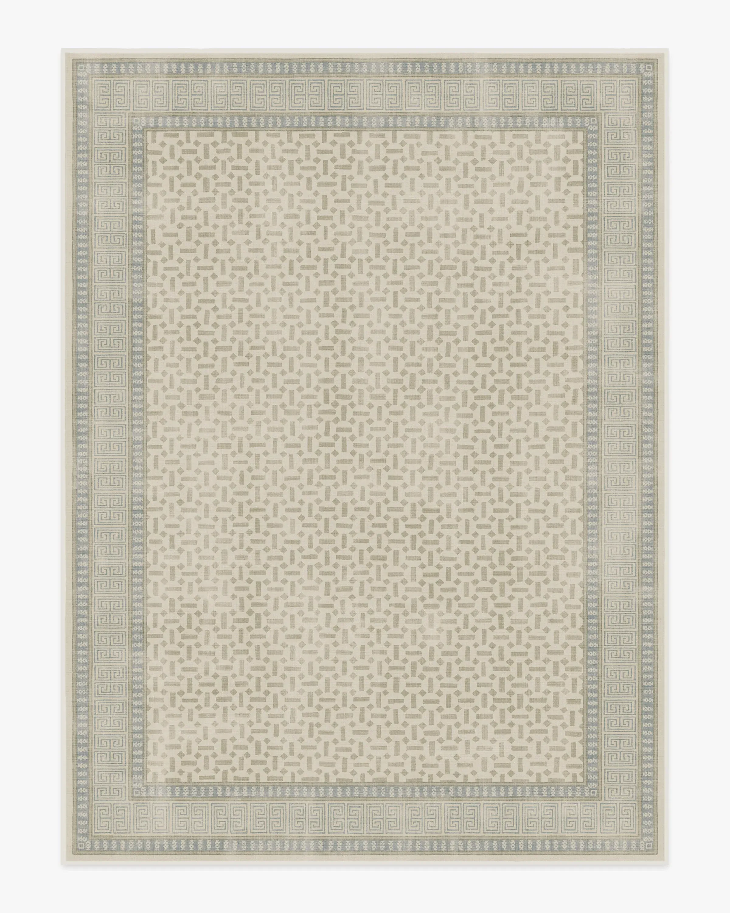 Mini Area Rug Machine Washable - Blue