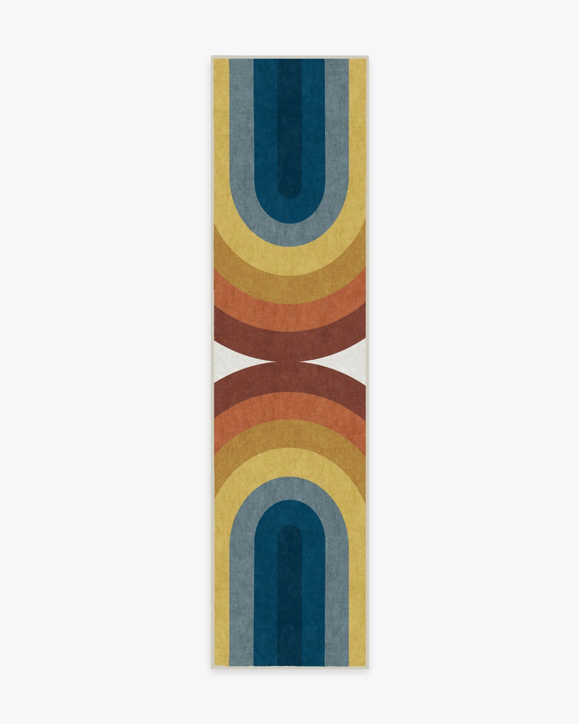 Mini Area Rug Machine Washable - Rainbow