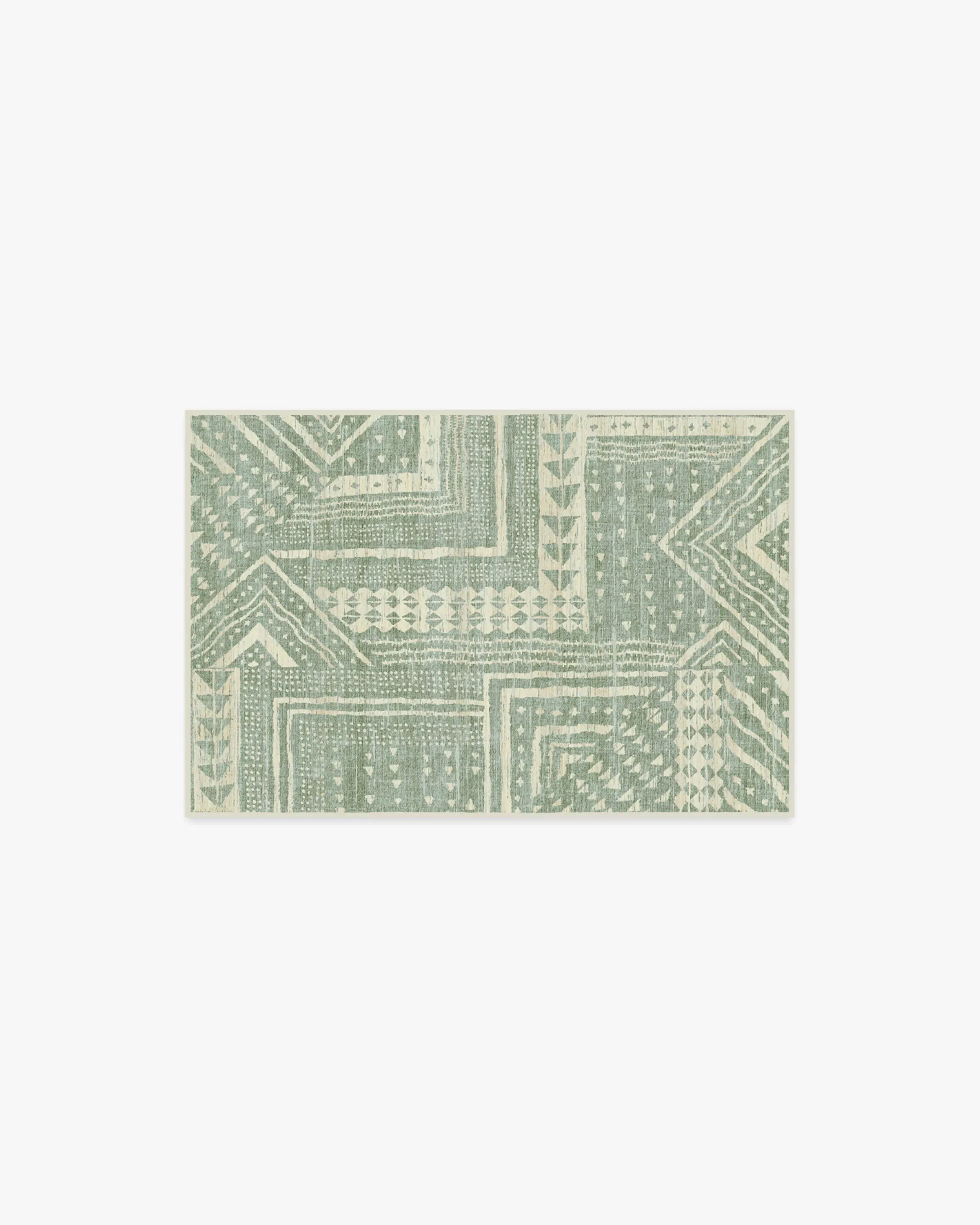 Mini Area Rug Machine Washable - Sage image