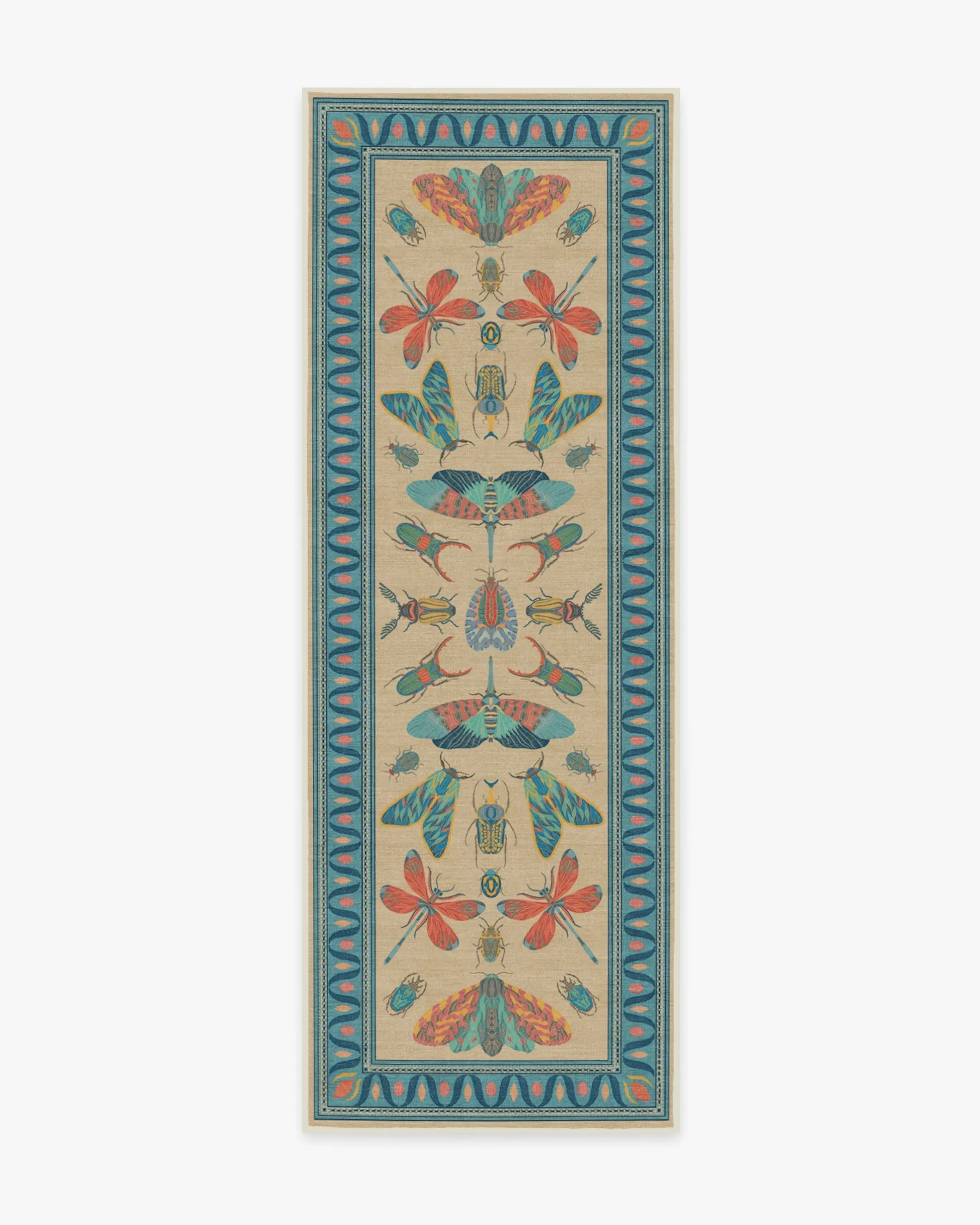 Narrow Runner Rug Machine Washable - Multicolor