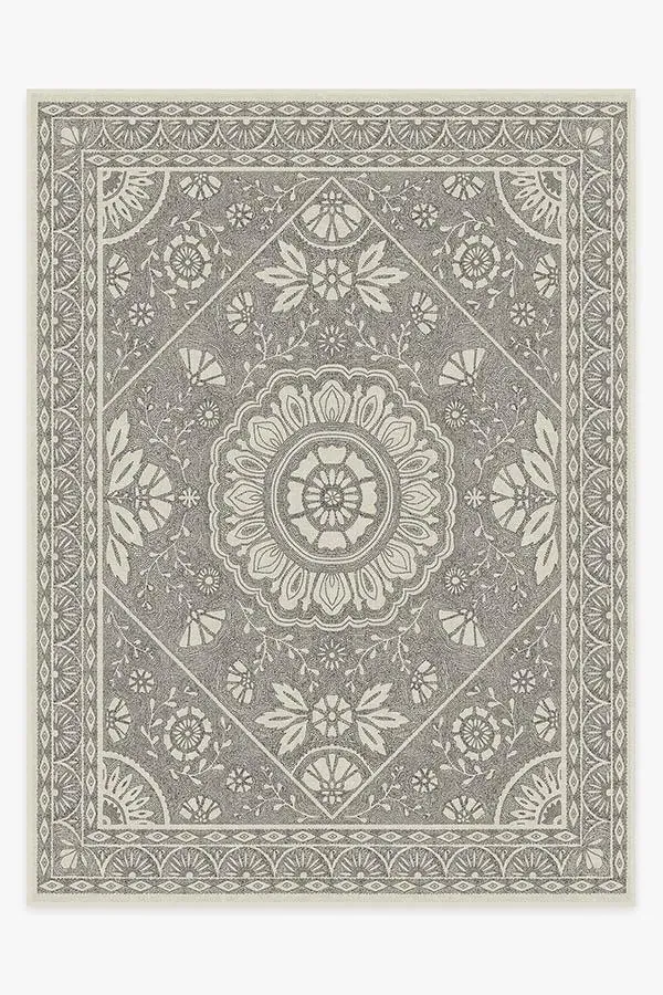Oversized Area Rug Machine Washable - Black