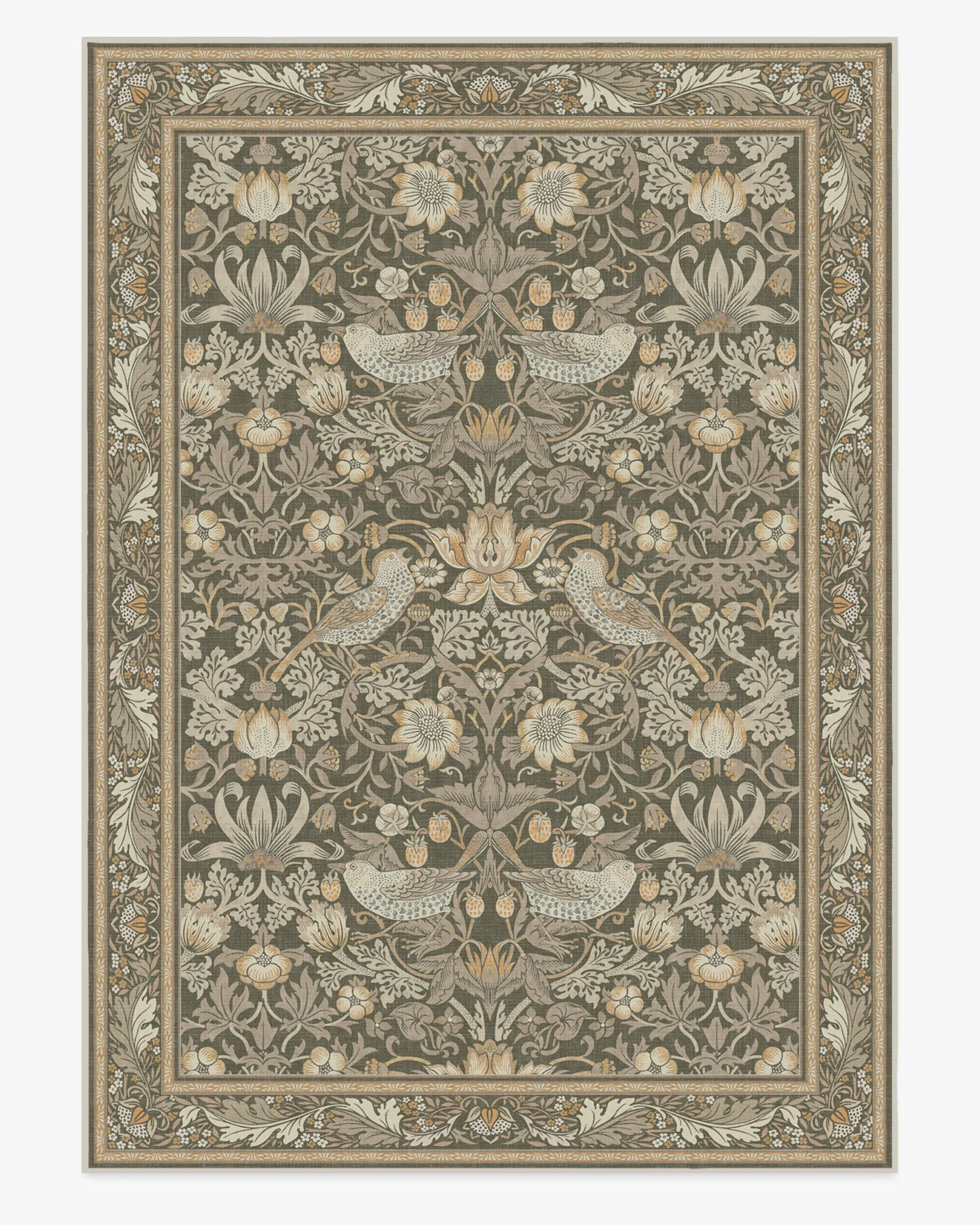 Oversized Area Rug Machine Washable - Stone Gold