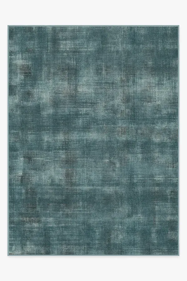 Oversized Area Rug Machine Washable - Teal