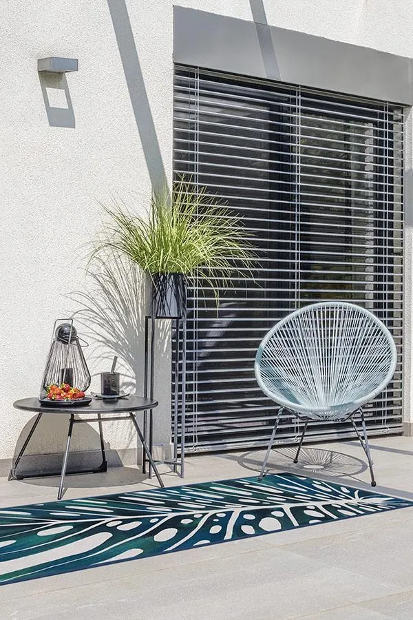Oversized Area Rug Machine Washable - Teal