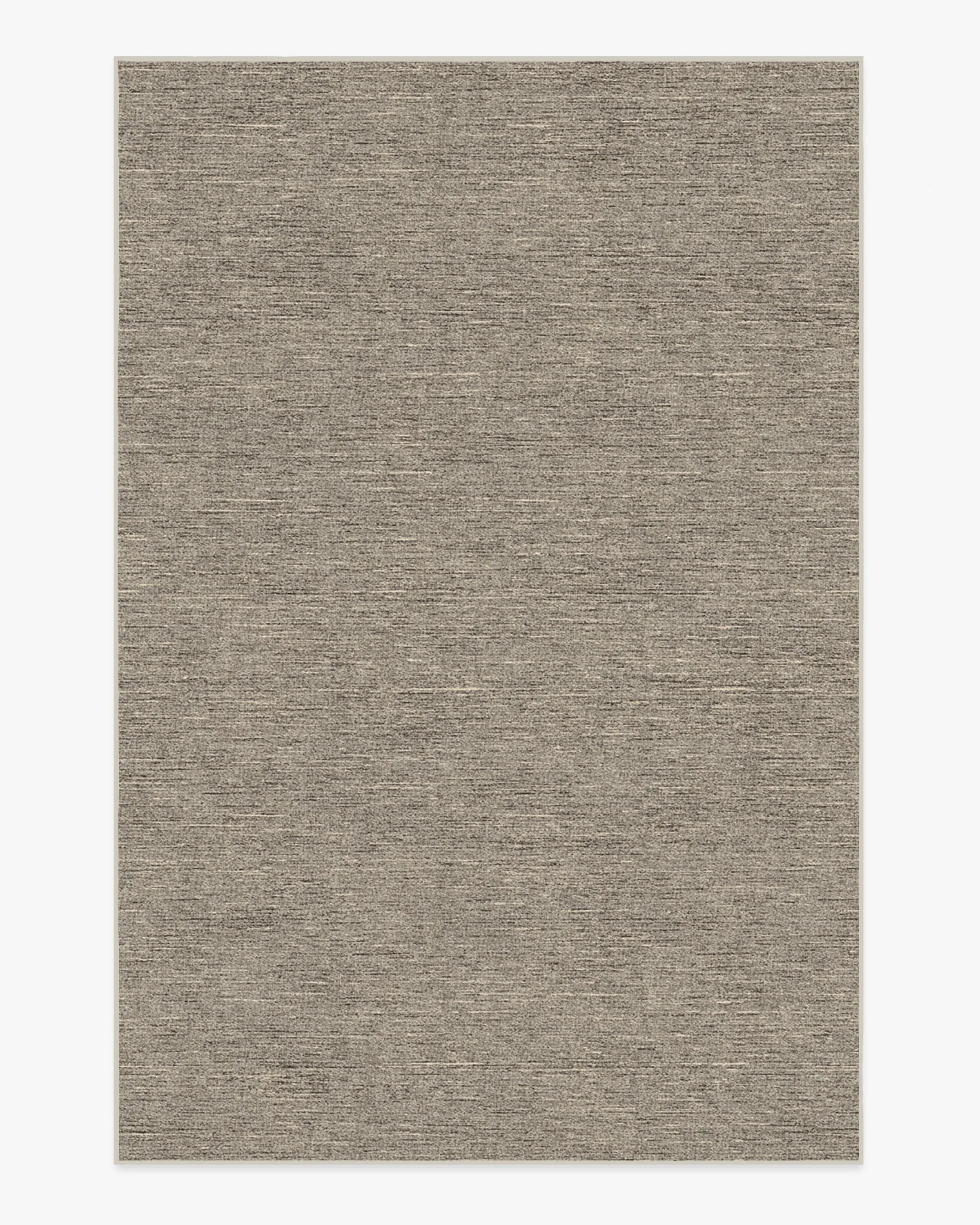 Rectangular Area Rug Machine Washable - Grey