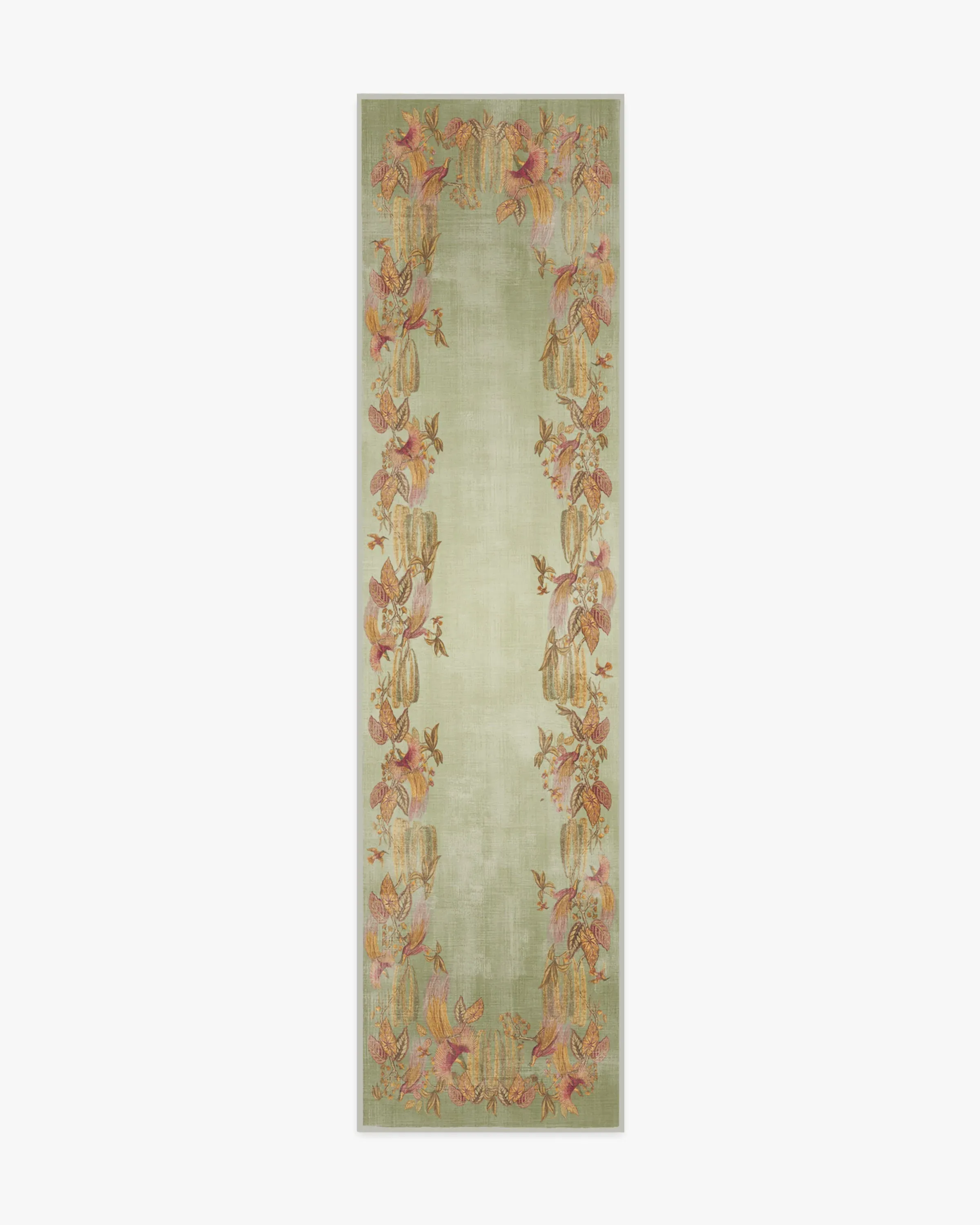 Rectangular Area Rug Machine Washable - Multi