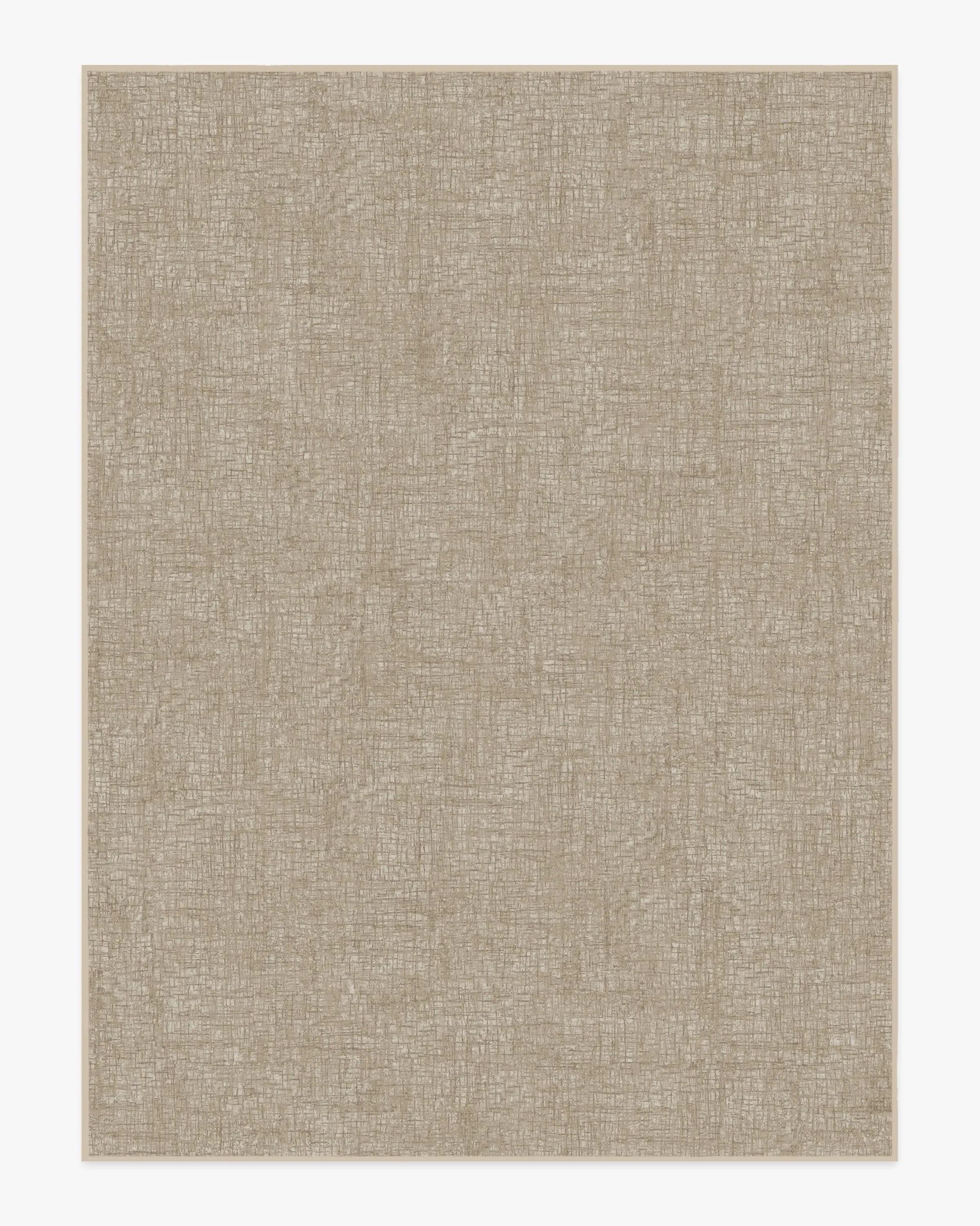 Rectangular Area Rug Machine Washable - Natural