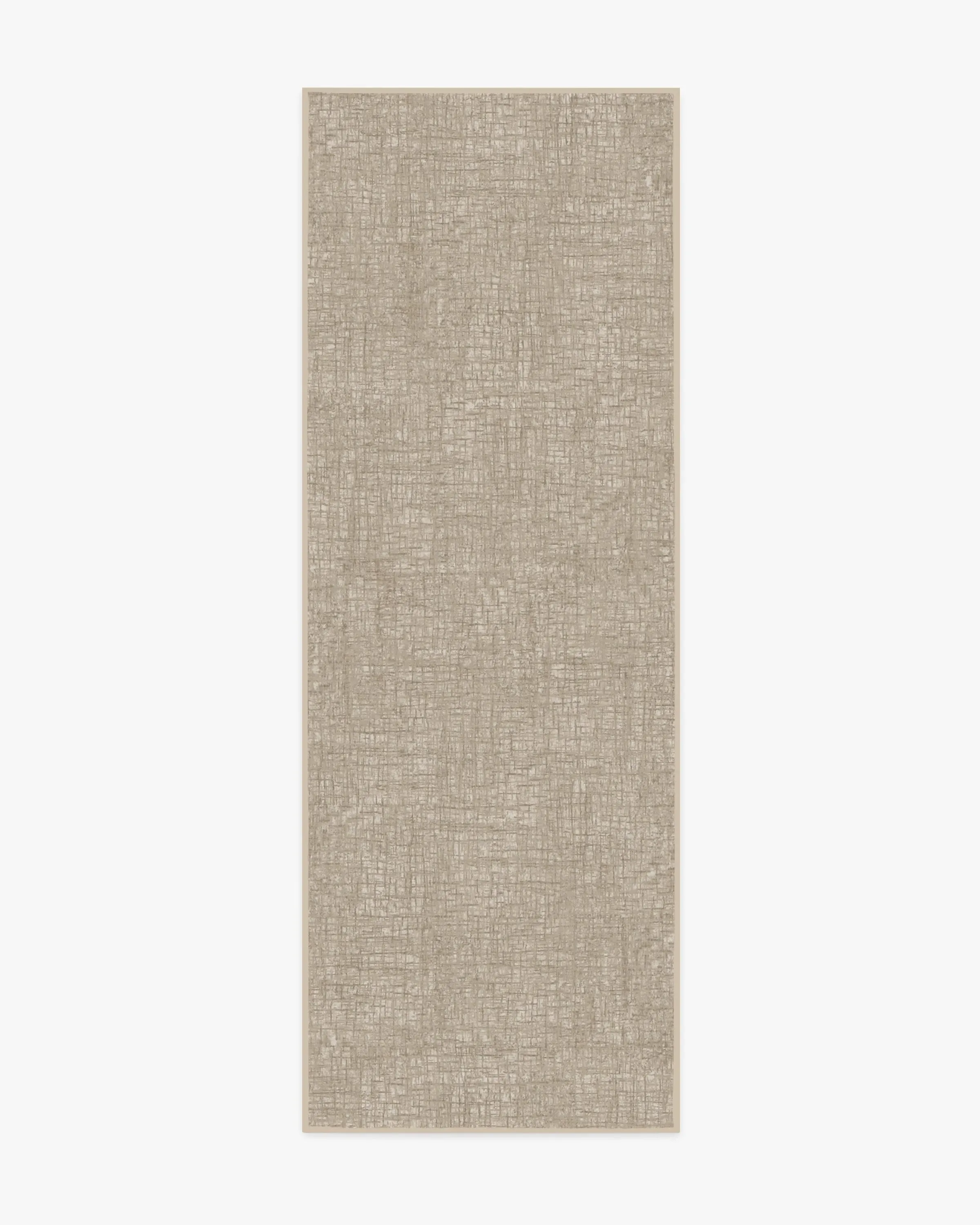 Rectangular Area Rug Machine Washable - Natural